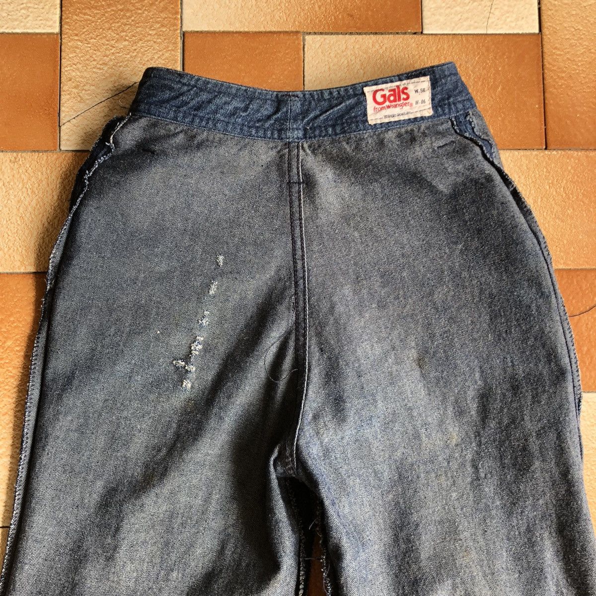 Wrangler Vintage 70s Wrangler “Gals” Wide Leg Jeans Size 22" - 17 Thumbnail
