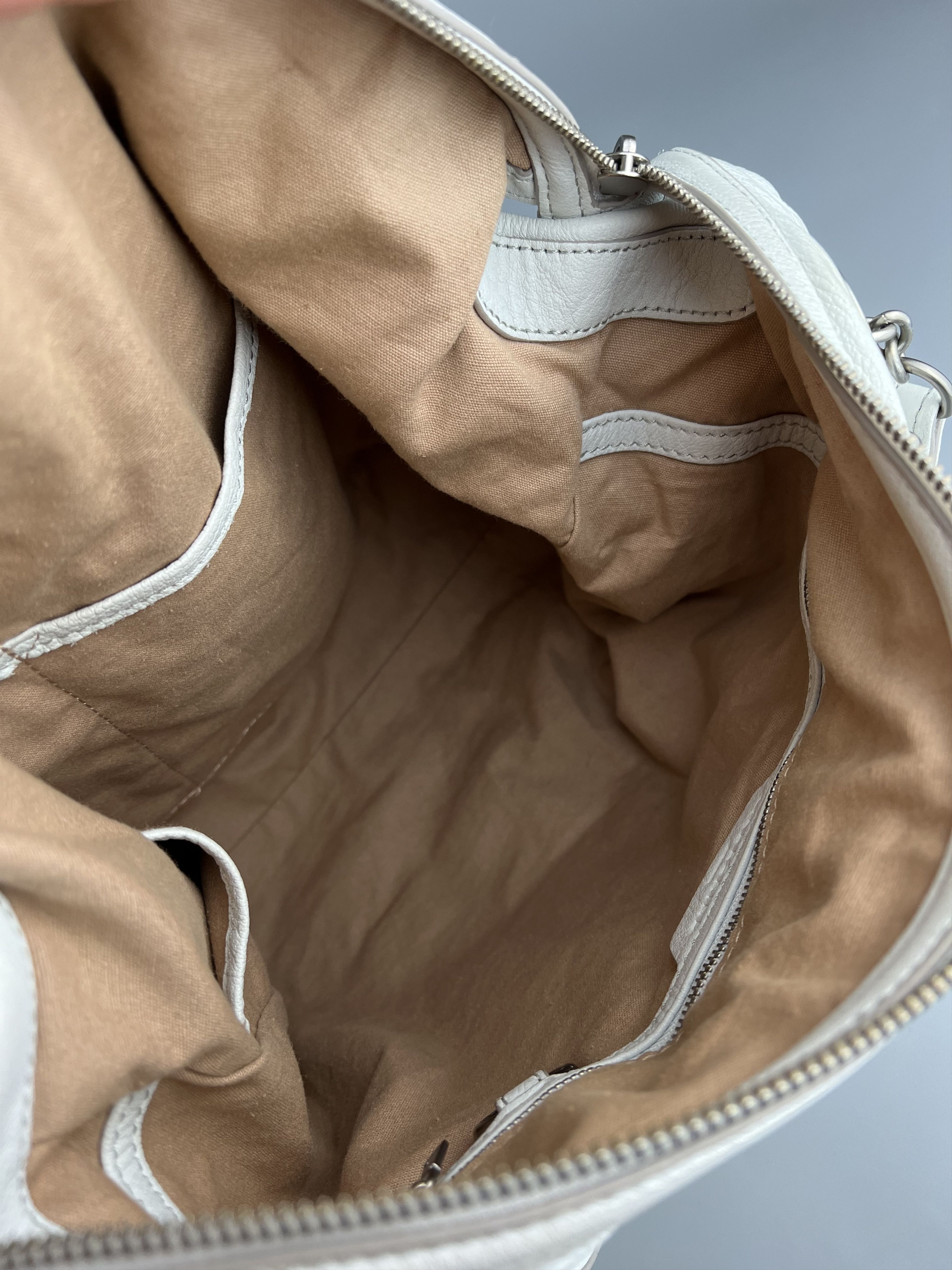 LIEBESKIND BERLIN Liebeskind Berlin White Leather Shoulder Bag Size ONE SIZE - 10 Thumbnail