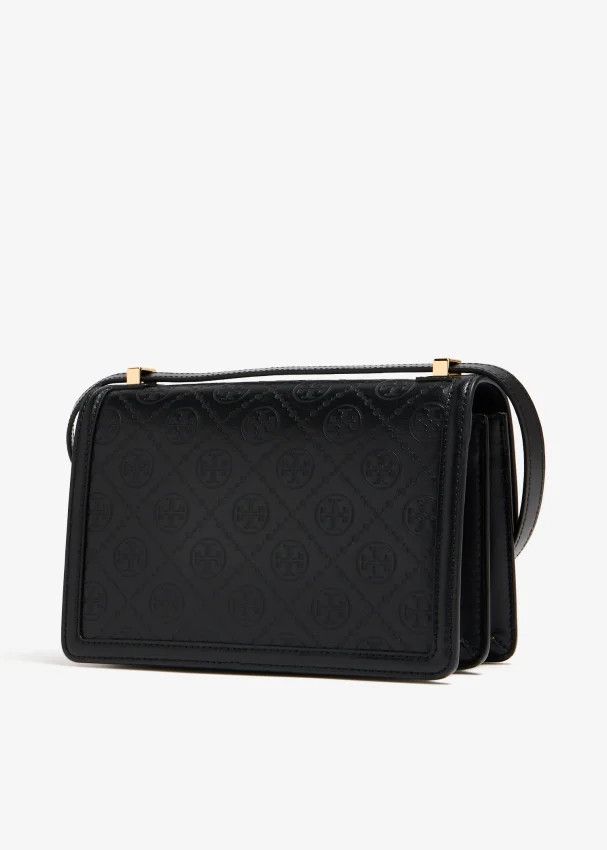 Tory Burch o1s22i1n1024 Size: OS / Leather T Monogram Shoulder Bag Size ONE SIZE - 4 Thumbnail