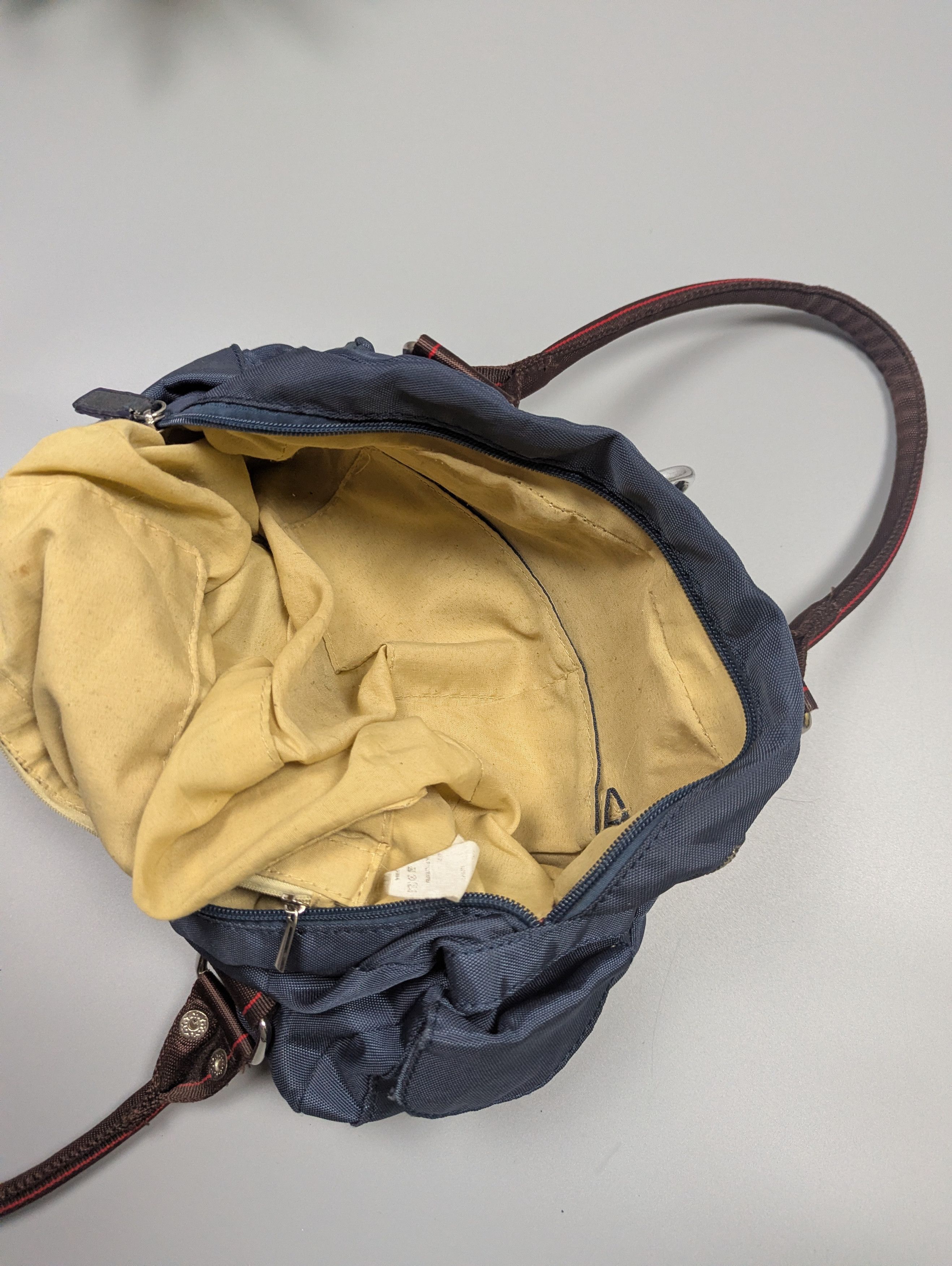 Vintage Vintage Y2K Blue Canvas Multi-Pocket Utility Bag Size ONE SIZE - 14 Thumbnail