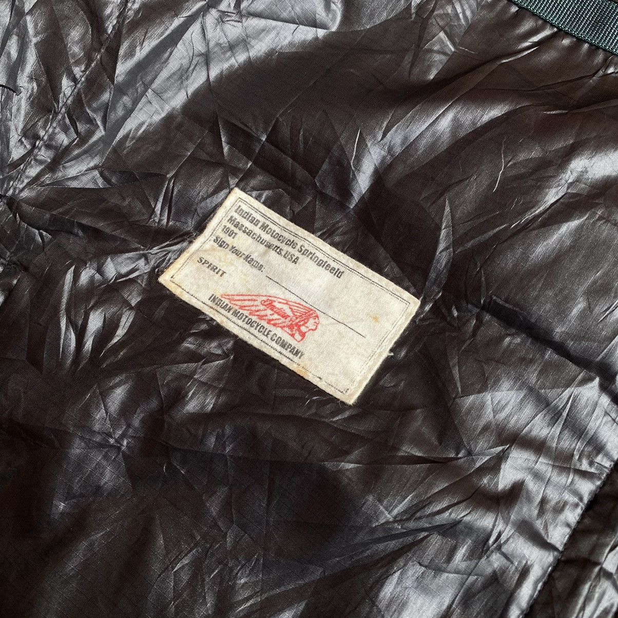 If Six Was Nine × Indian Motorcycle × Le Grande Bleu (L.G.B.) Indian Motocycle Nylon Bondage Jacket Size US L / EU 52-54 / 3 - 8 Thumbnail