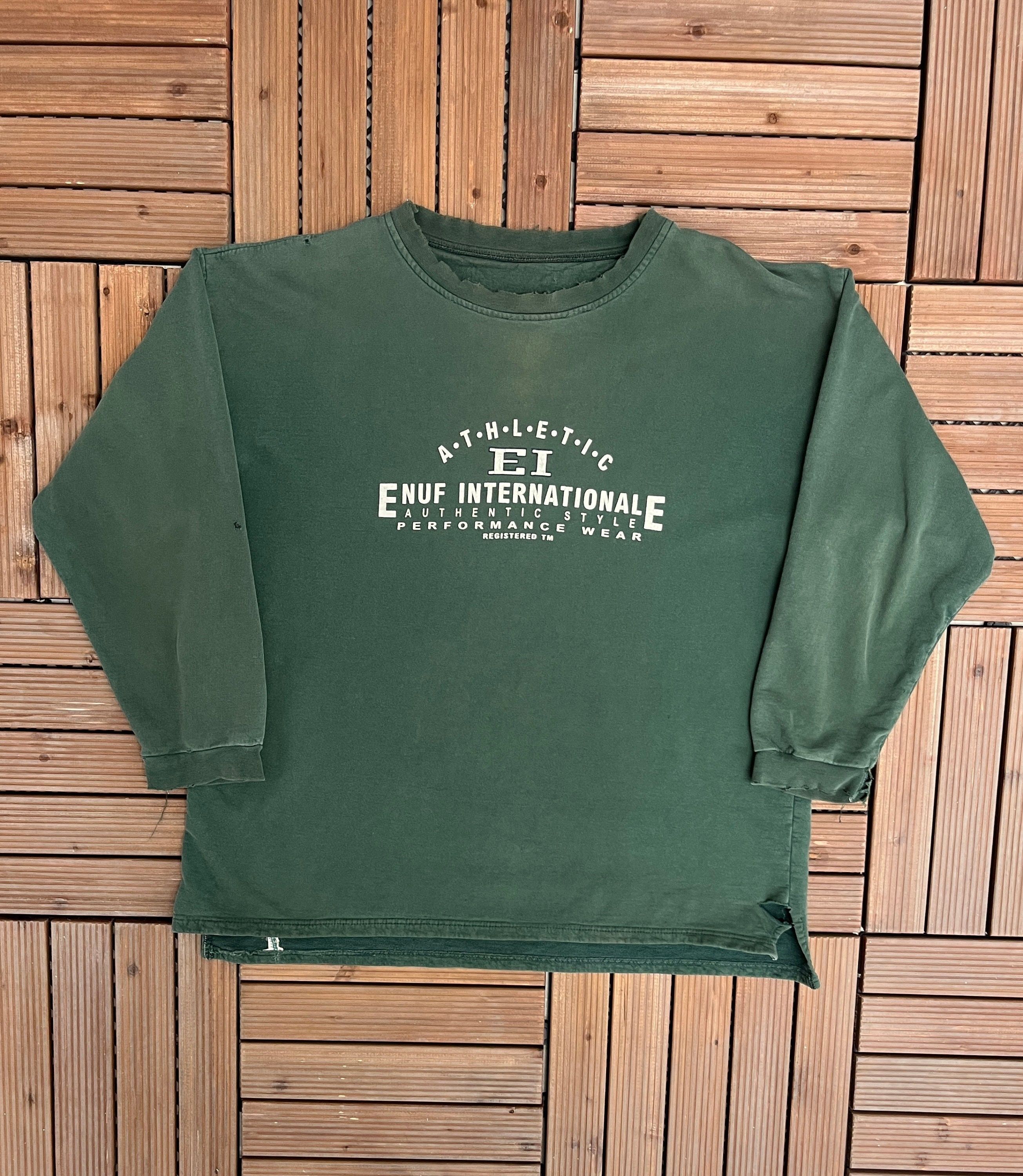 Vintage Enuf Internationale Performance Wear Vintage Crewneck Size US L / EU 52-54 / 3 - 1 Thumbnail