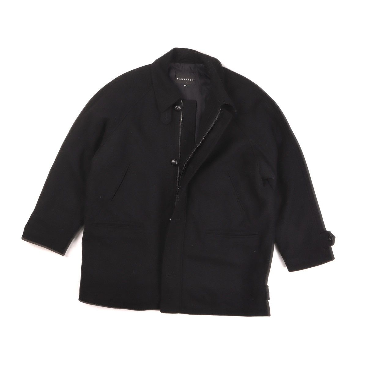 Baracuta Men’s BARACUTA Coat Wool Full Zip Jacket Black Size: XXL Size US XXL / EU 58 / 5 - 1 Thumbnail