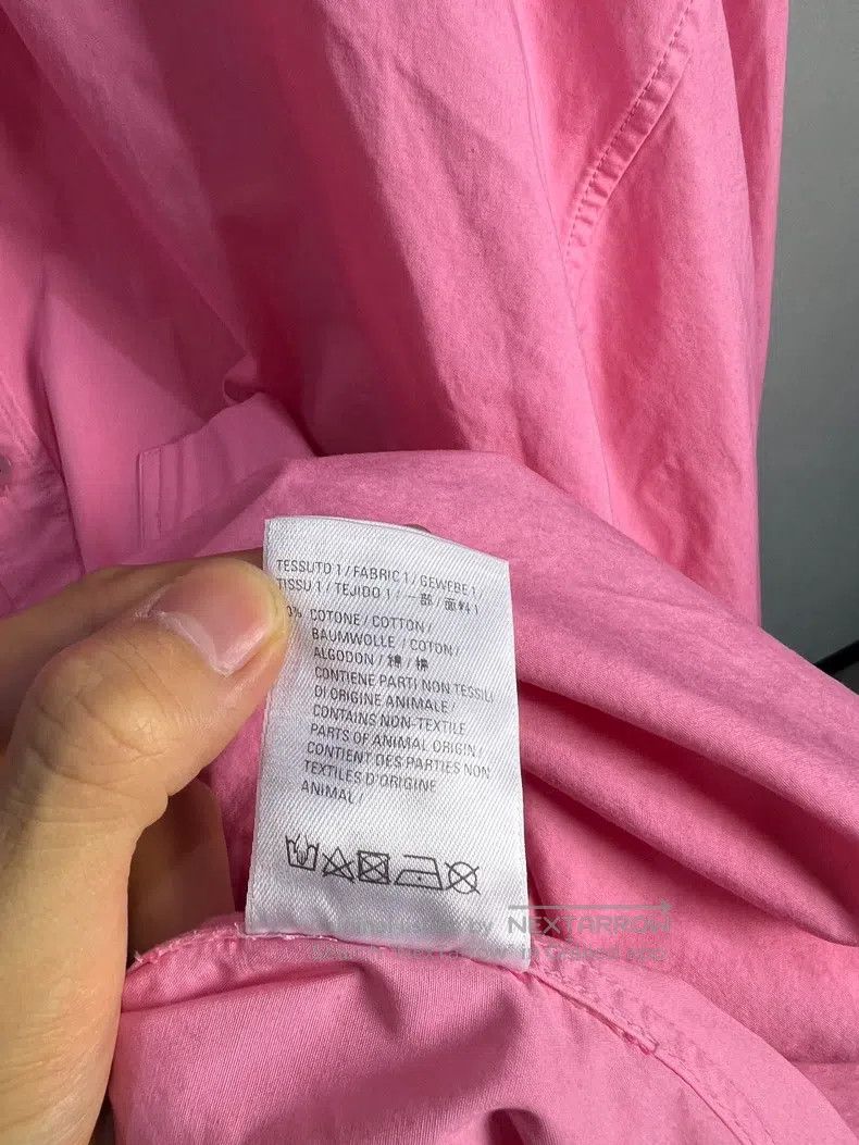 Balenciaga Balenciaga size 41 Pink Denim Shirt Size US S / EU 44-46 / 1 - 5 Thumbnail