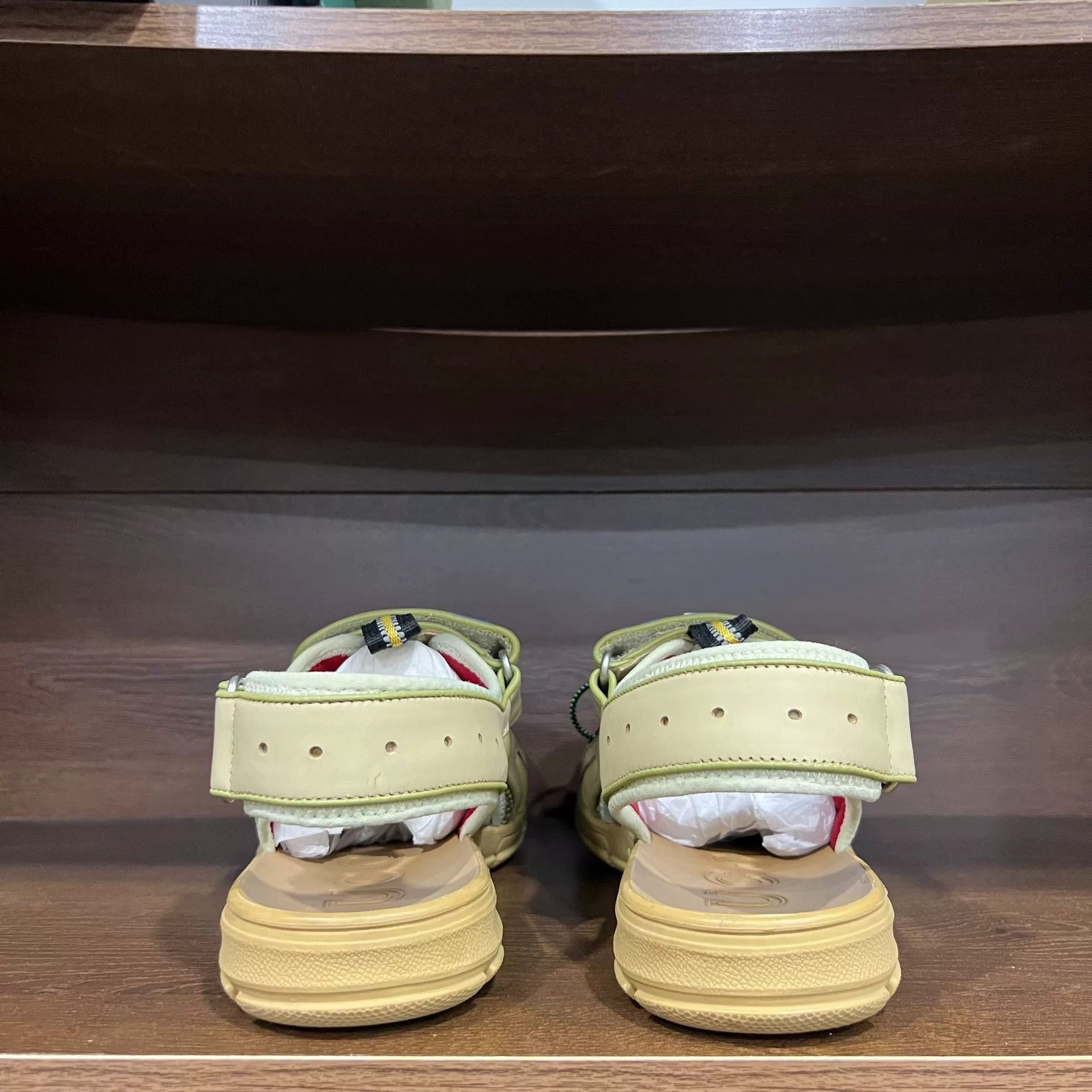Gucci Gucci Leather Round Toe Sandals Size US 10 / EU 43 - 3 Thumbnail