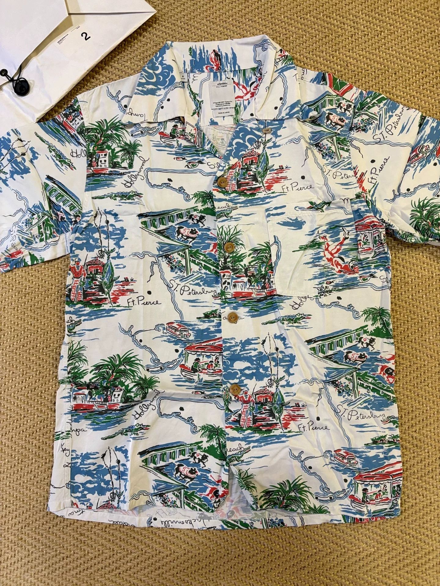 Visvim visvim duke shirt sunshine summer short sleeve Size US M / EU 48-50 / 2 - 1 Thumbnail