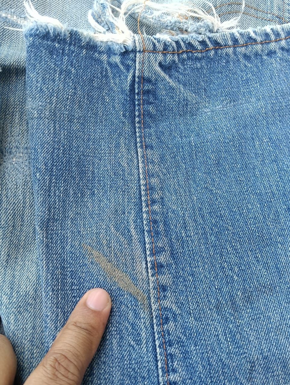 Levi's Early 60s Levi’s 501 Big E selvedge Distressed Button 16. Size US 30 / EU 46 - 10 Thumbnail