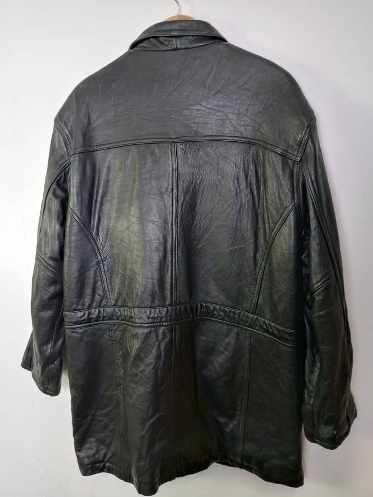 Designer × Vintage Dislo Leather Jacket Size US XL / EU 56 / 4 - 3 Thumbnail