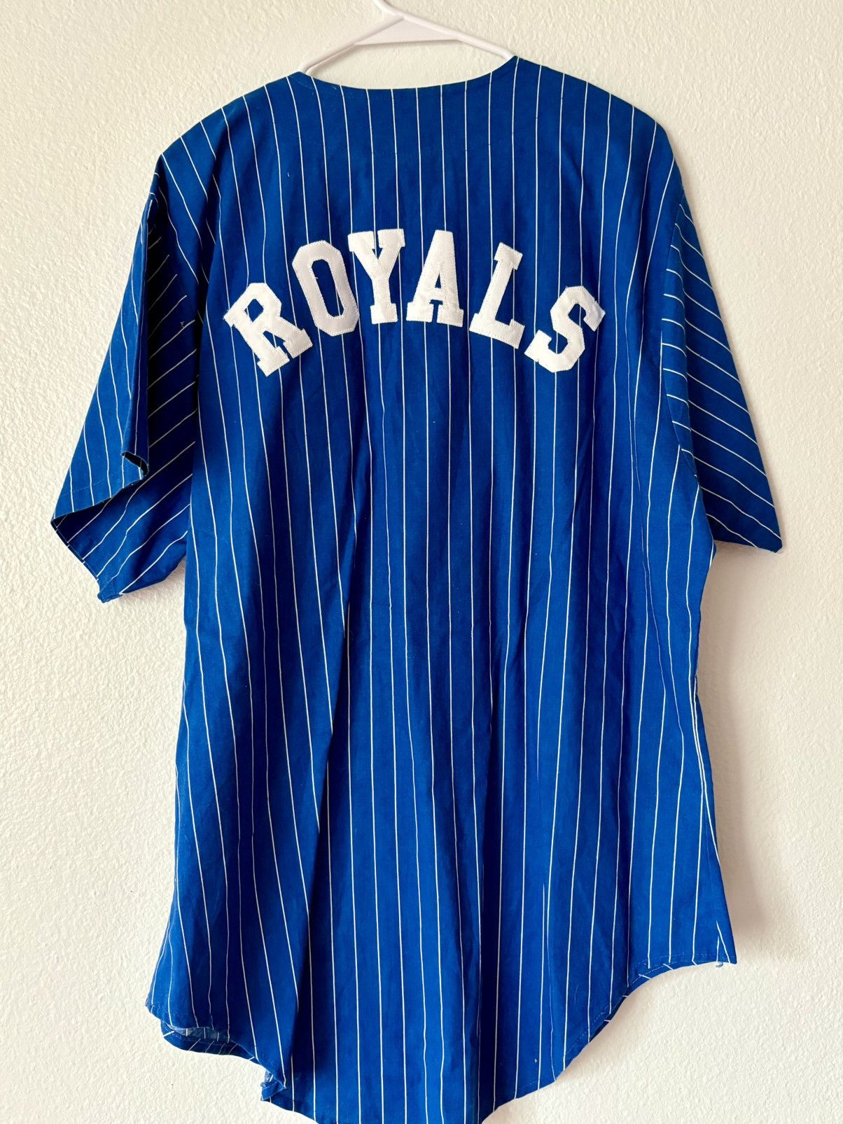 Chalk Line VTG 1980s Chalk Line Kansas City Royals Blue Pinstripe xl Size US XL / EU 56 / 4 - 4 Thumbnail