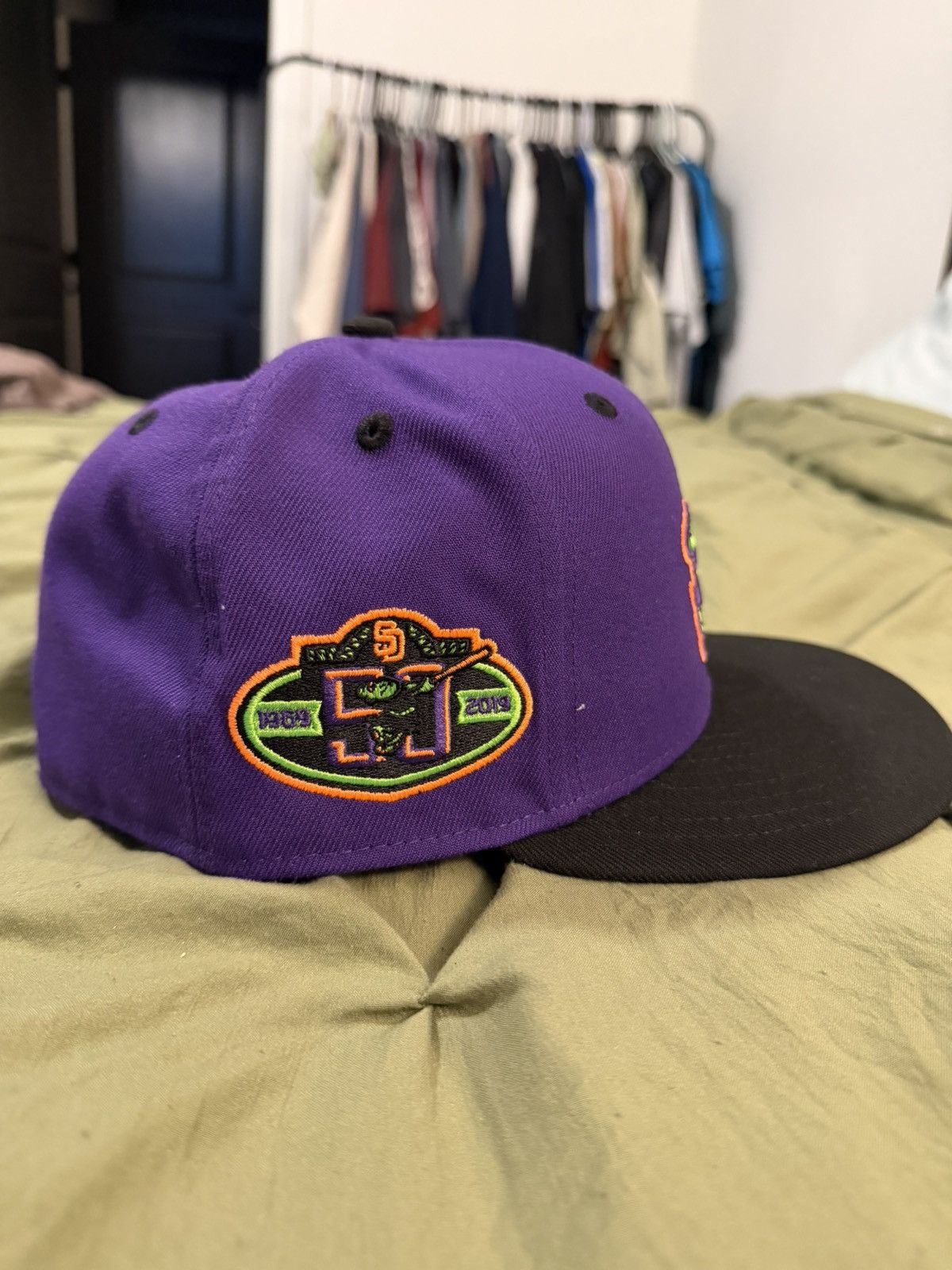 New Era New Era San Diego Padres Halloween fitted hats (2) 7 3/8 Size ONE SIZE - 3 Thumbnail