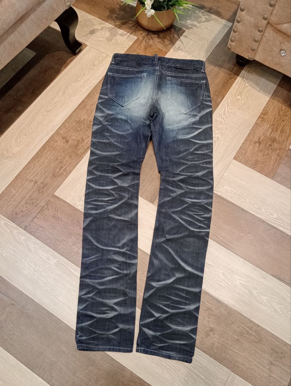 BUFFALO BOBS BUFFALO BOBS JAPANESE LABEL DISTRESSED SLIM JEANS Size US 30 / EU 46 - 12 Thumbnail