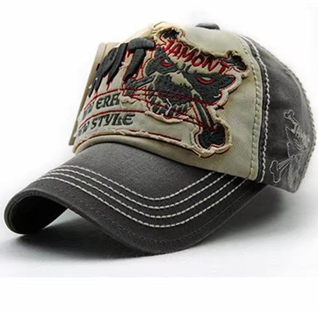 Other Custom Gray Baseball Cap Size ONE SIZE - 1 Preview