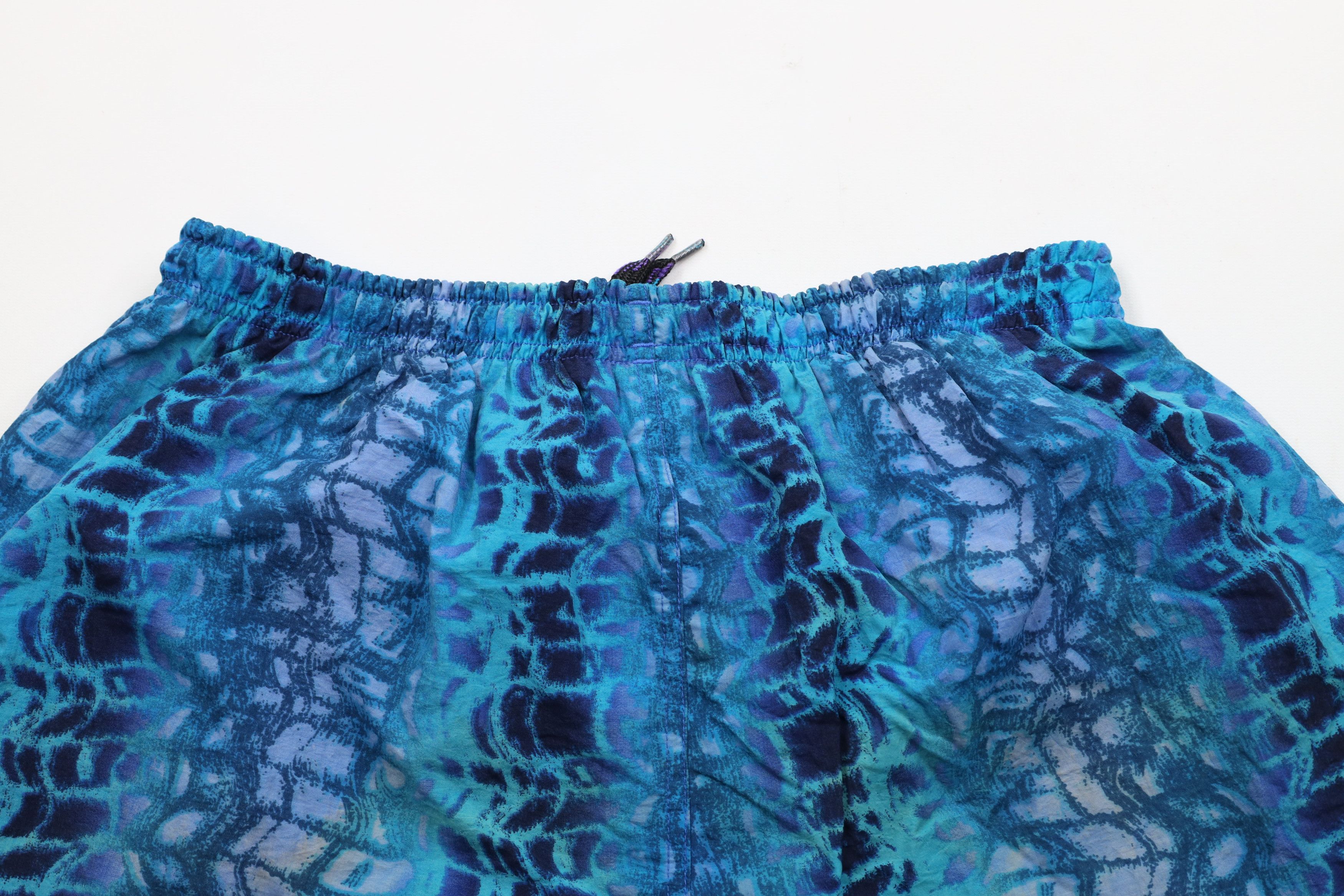 Speedo × Vintage Vintage 90s Speedo Spell Out Above Knee Shorts Swim Trunks Size US 34 / EU 50 - 9 Thumbnail