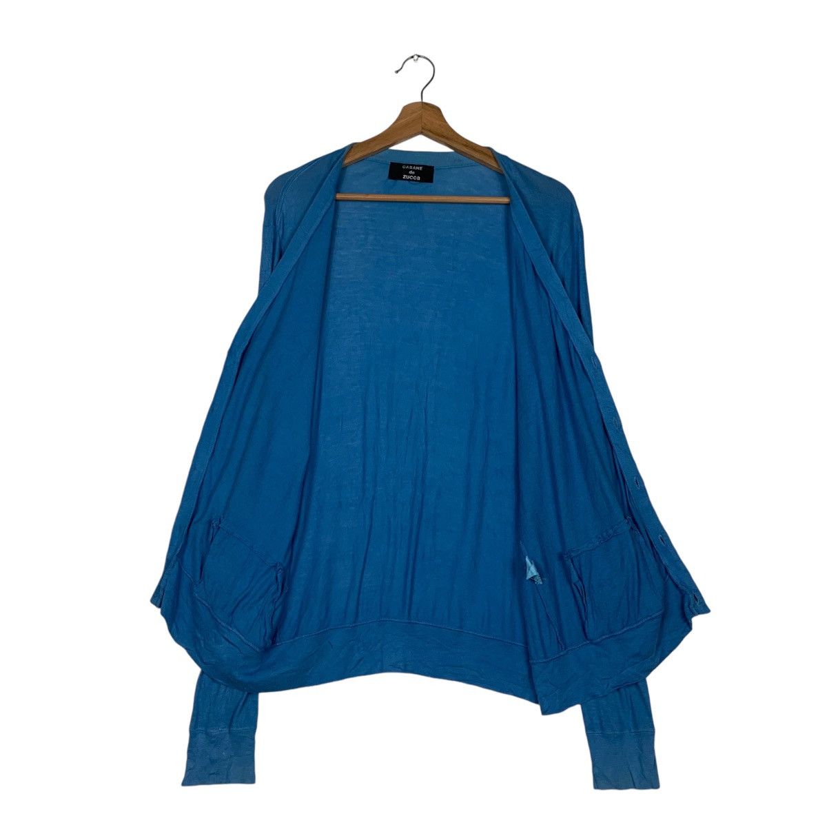 CABANE de ZUCCa CABANE DE ZUCCA Blue Light Cardigan Sample #1541-C69 Size US M / EU 48-50 / 2 - 11 Thumbnail