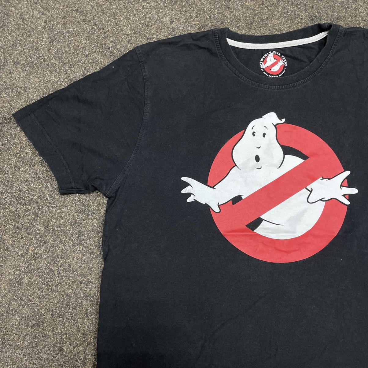 Vintage Vintage Y2K Ghostbusters Graphic Tee Streetwear Black Slim M Size US M / EU 48-50 / 2 - 3 Thumbnail