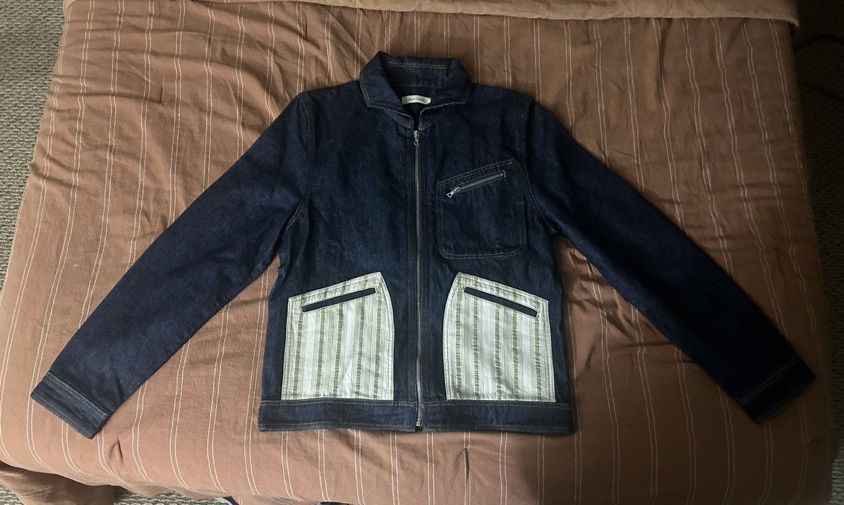 Wales Bonner Wales Bonner - Miles Denim Jacket Size US XL / EU 56 / 4 - 1 Thumbnail