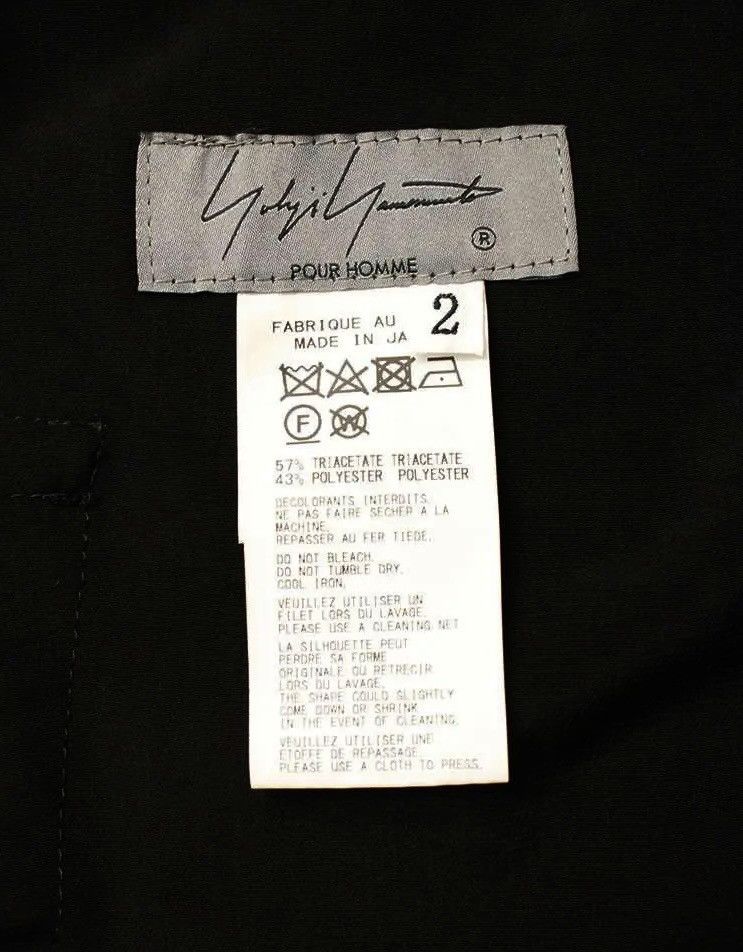 Yohji Yamamoto Classic Wrap Pants Layered Pants mainline Size US 32 / EU 48 - 2 Thumbnail