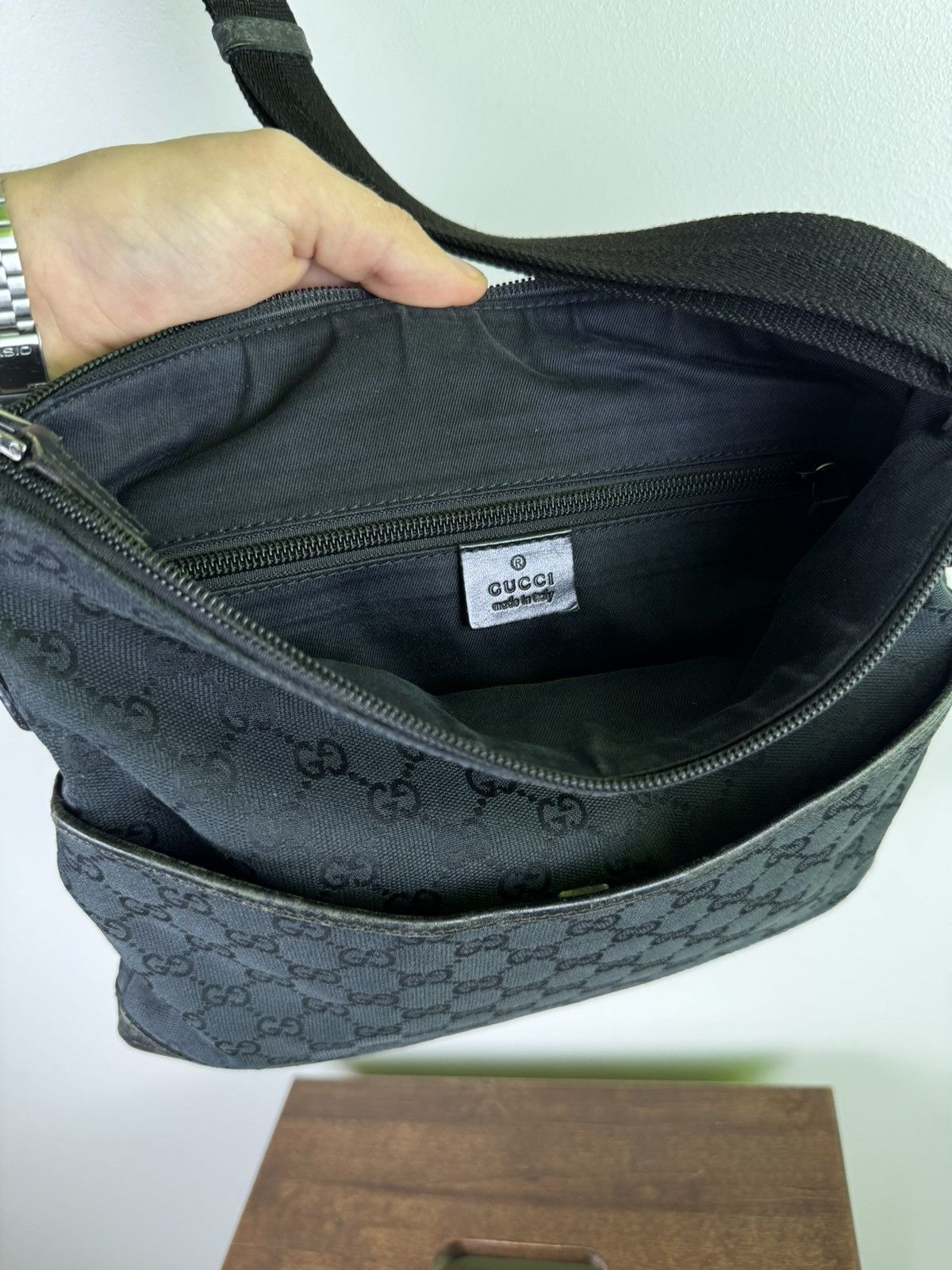 Gucci Luxury shoulder messenger bag Gucci GG original item Size ONE SIZE - 6 Thumbnail