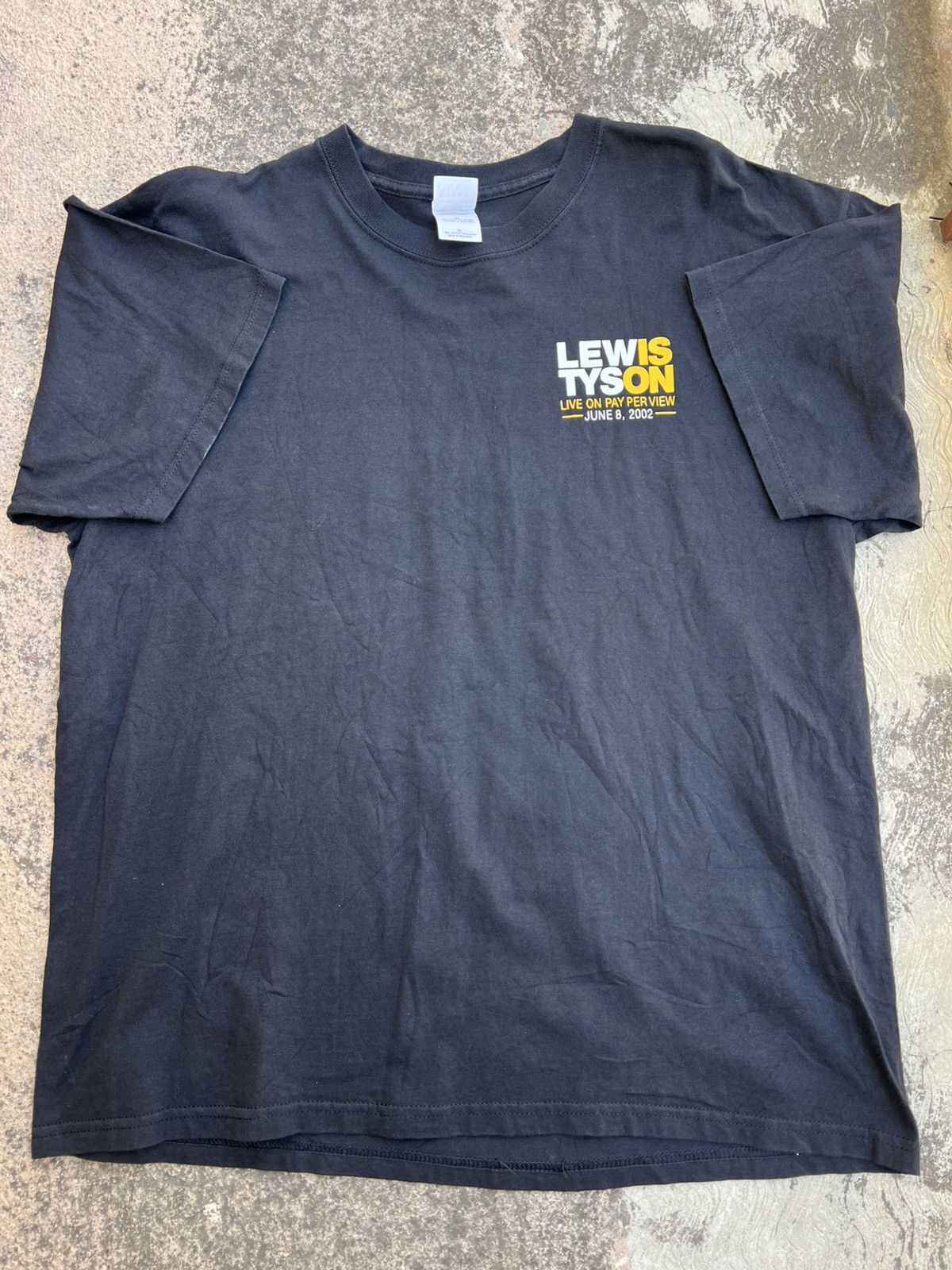 Vintage 2002 Mike Tyson vs. Lewis Size US XL / EU 56 / 4 - 1 Thumbnail