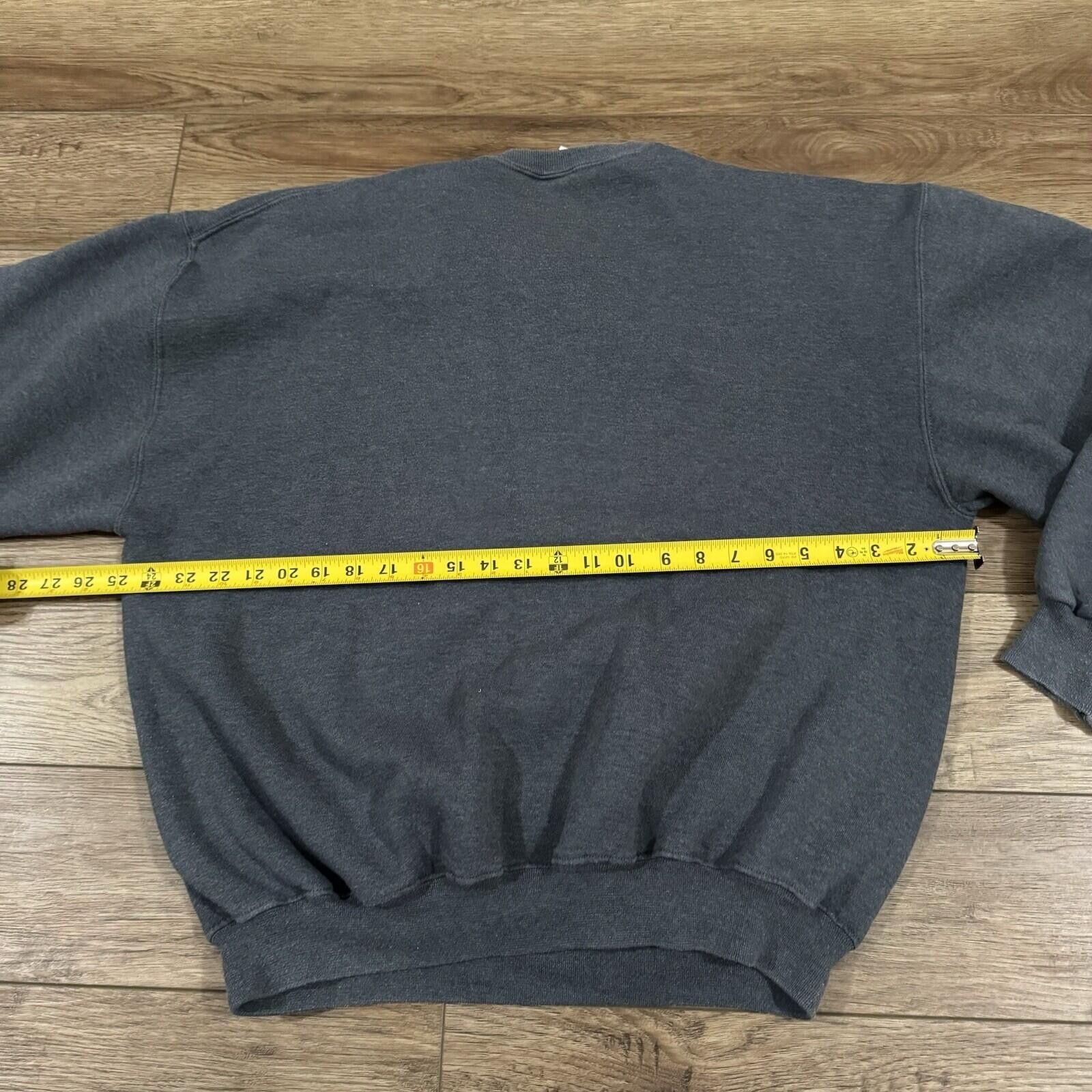 Russell Athletic Vintage 90s Russell Athletic Grey Sweater XL Gym Y2K Grunge Size US XL / EU 56 / 4 - 4 Thumbnail