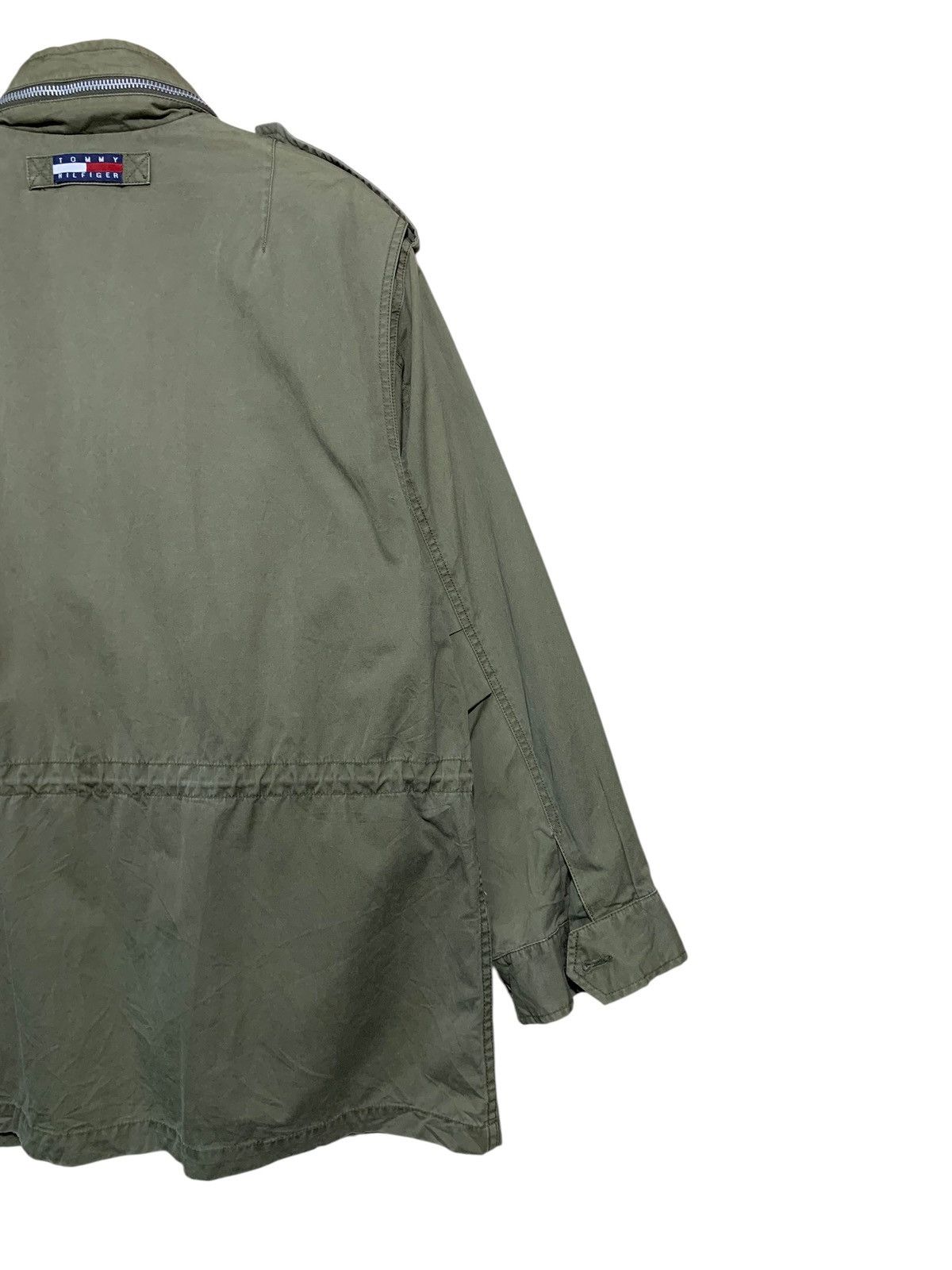 Tommy Hilfiger 🔥T.HILFIGER M-65 FIELD JACKETS MILITARY Size US L / EU 52-54 / 3 - 9 Thumbnail