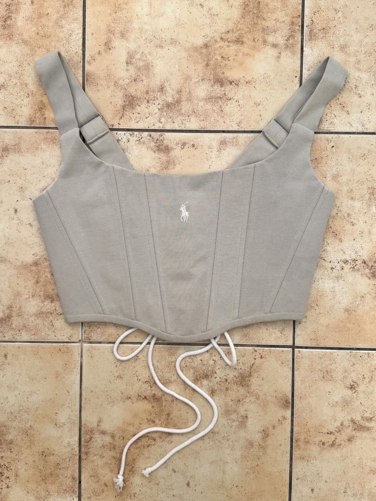 Upcycle Polo Ralph Lauren Custom Corset