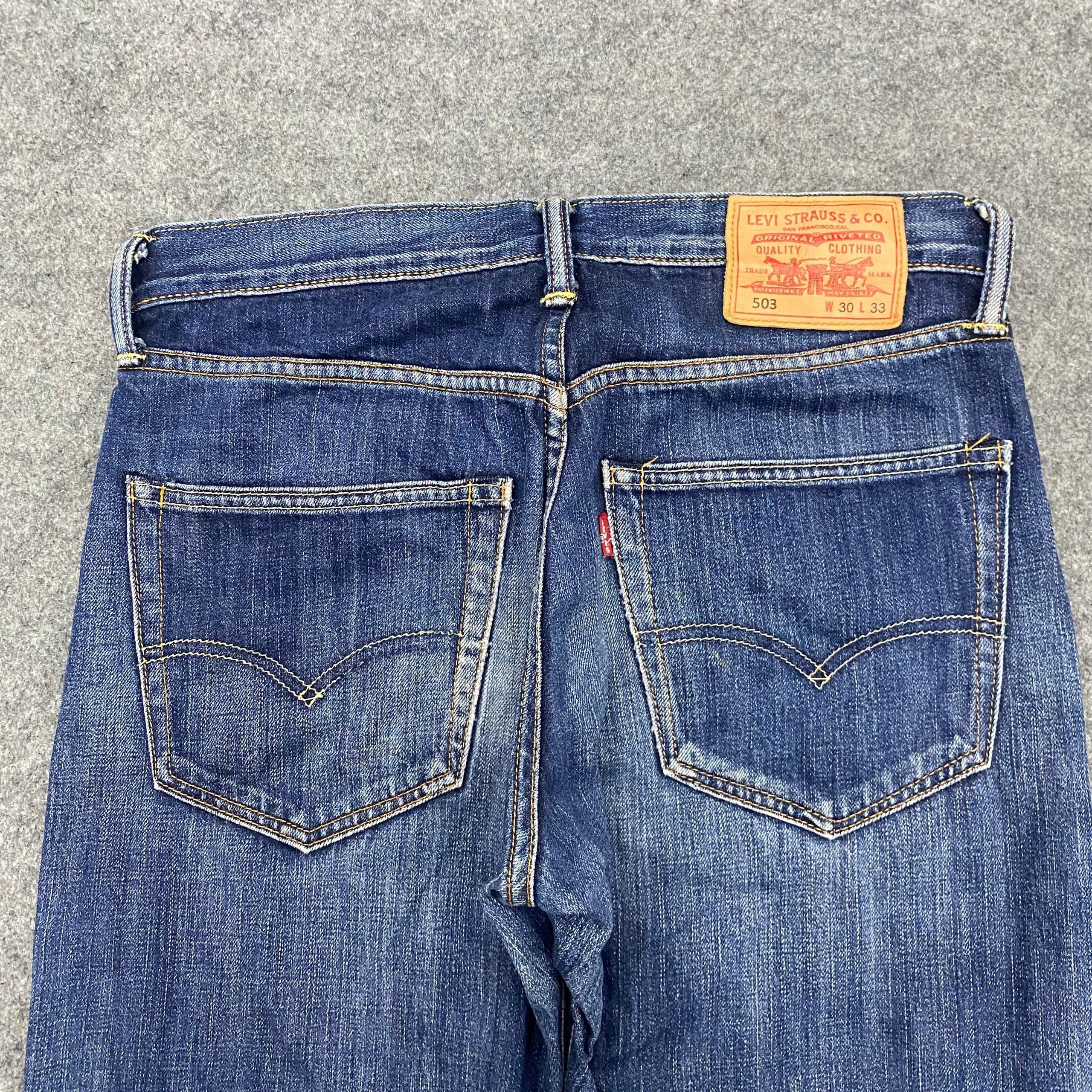 Levi's 💥Best Offer💥Vintage Levis 503 Distressed Denim Size US 31 - 11 Thumbnail