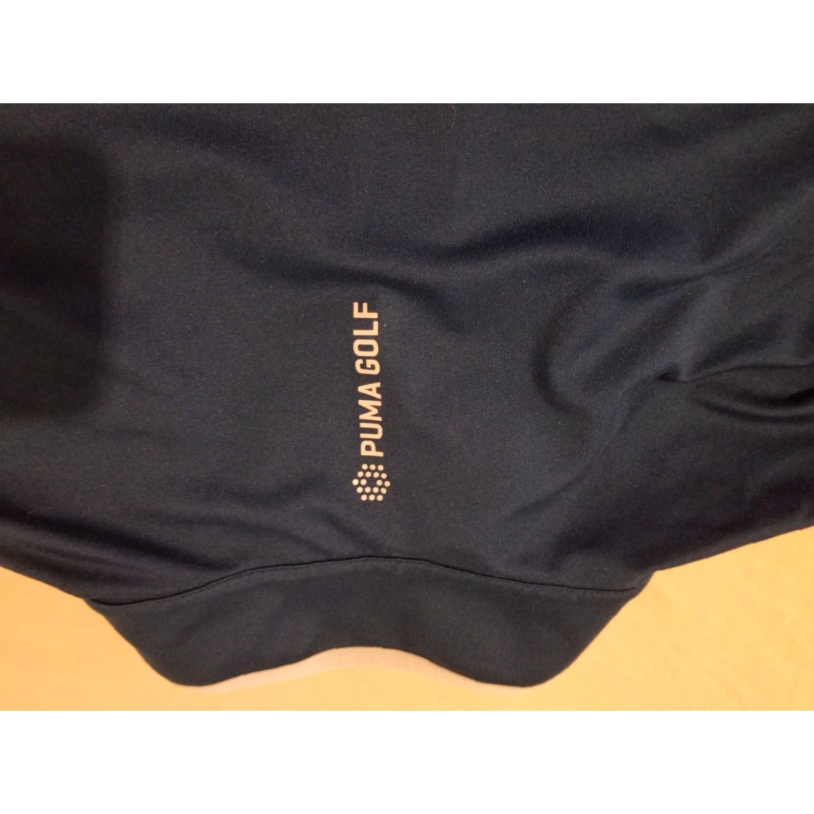 Puma PUMA Half Zip Shirt Mens L Large Blue Athletic Gym Workout Long Sleeve Shirt Size US L / EU 52-54 / 3 - 6 Thumbnail