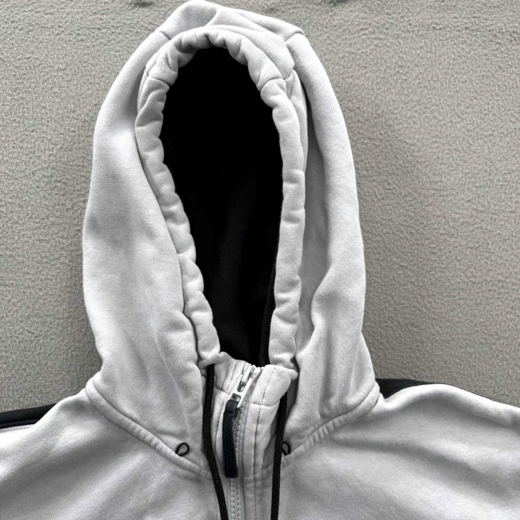 Nike Nike Air Hoodie Mens Large Gray Black Full Zip Pockets Logo Sweatshirt Fleece Size US L / EU 52-54 / 3 - 6 Thumbnail
