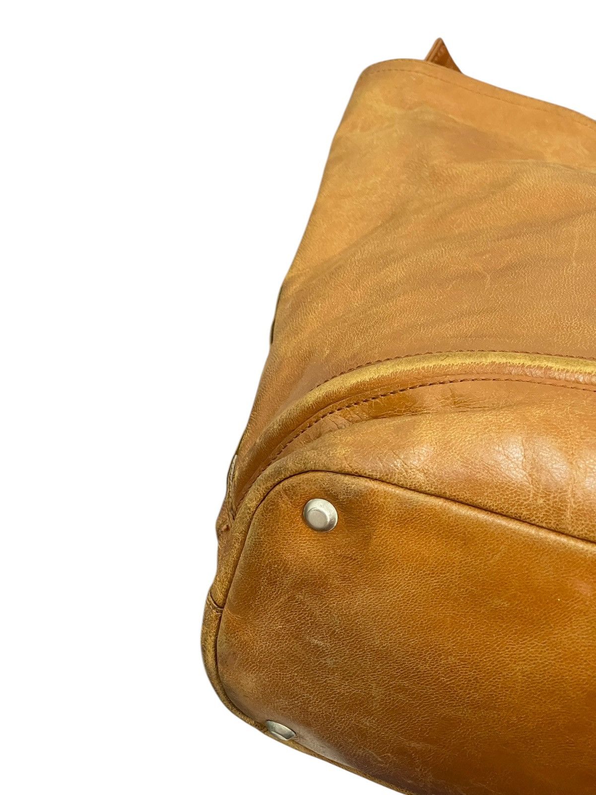 Genuine Leather Full Leather Patina Zeha Tote Shoulder Bag 1🟩7 Size ONE SIZE - 17 Thumbnail