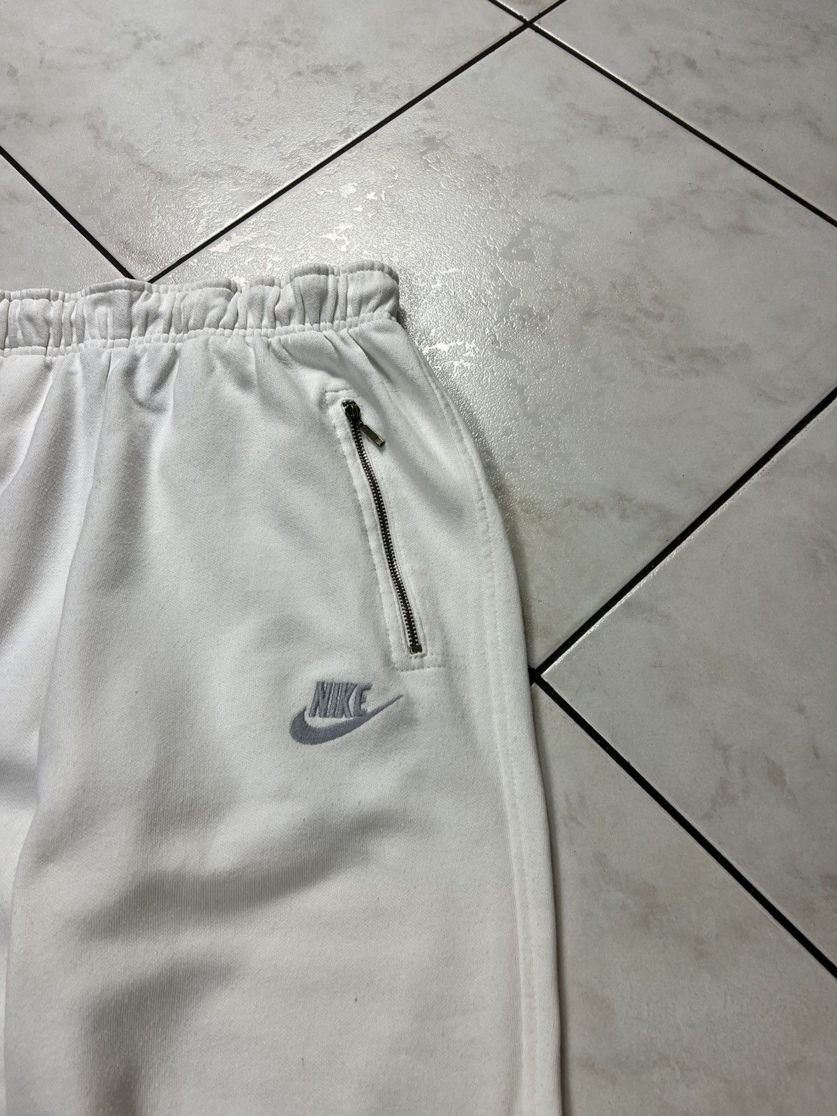 Nike Vintage 80s Nike sports and fitness zipper sweatpants retro Size US 30 / EU 46 - 9 Thumbnail