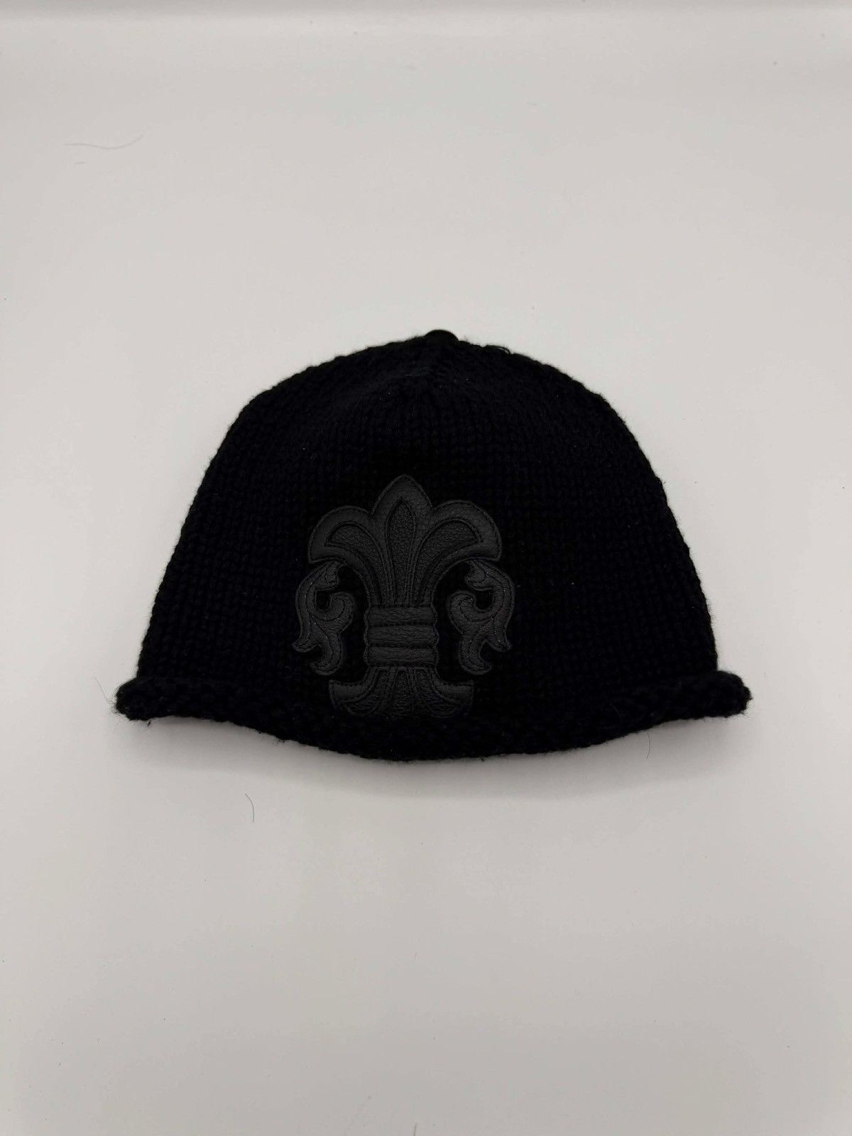 Chrome Hearts Chrome hearts Fleur Patch Cashmere Beanie Size ONE SIZE - 2 Thumbnail