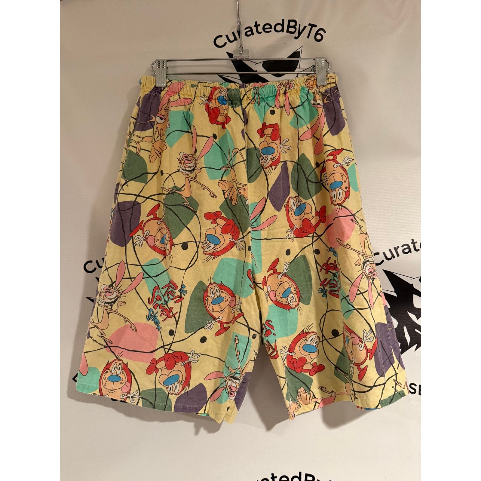 Nickelodeon Vintage Ren and Stimpy Shorts Nickelodeon Anime Size US 26 / EU 42 - 1 Thumbnail