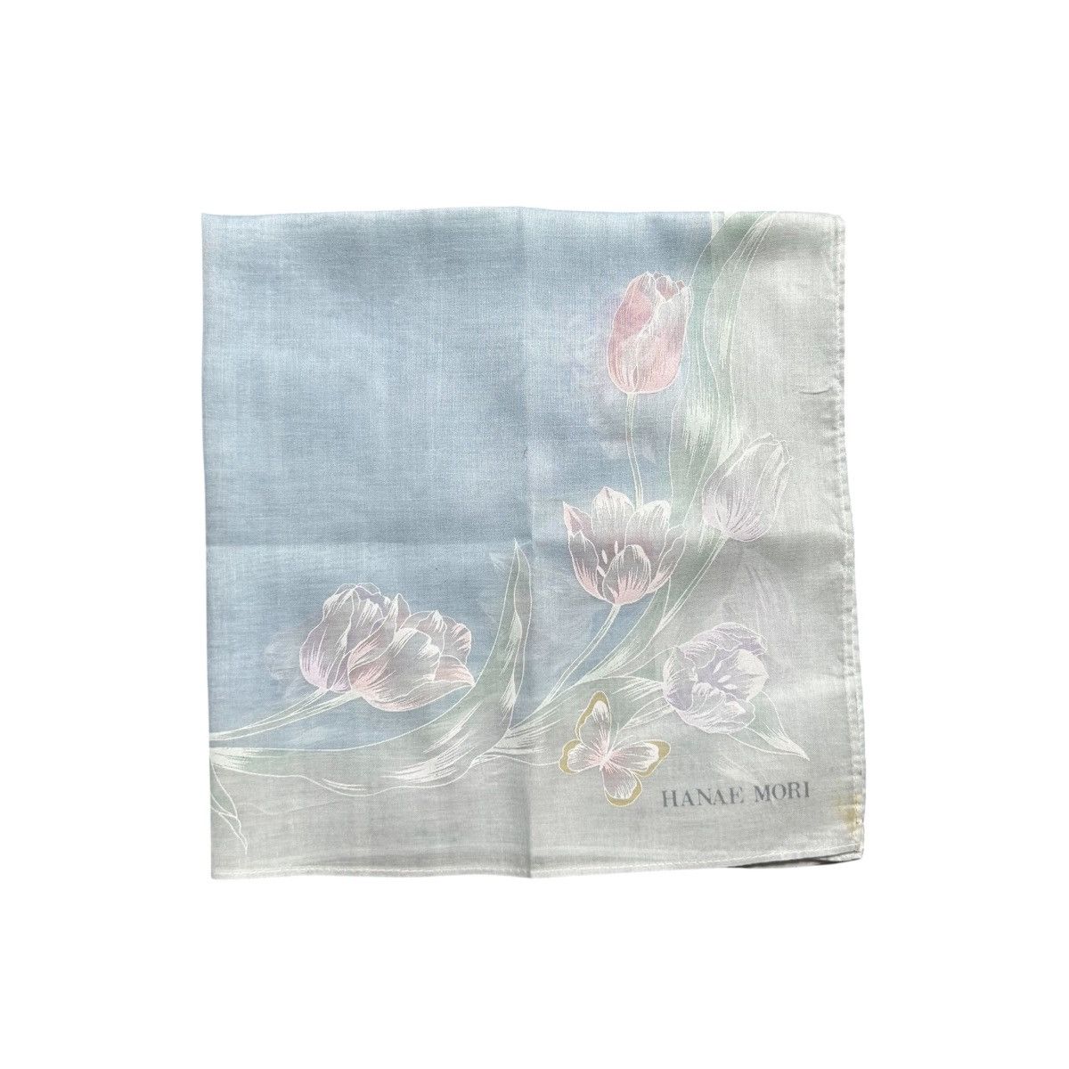 Hanae Mori Hanae Mori Flowers Handkerchief Size ONE SIZE - 1 Thumbnail