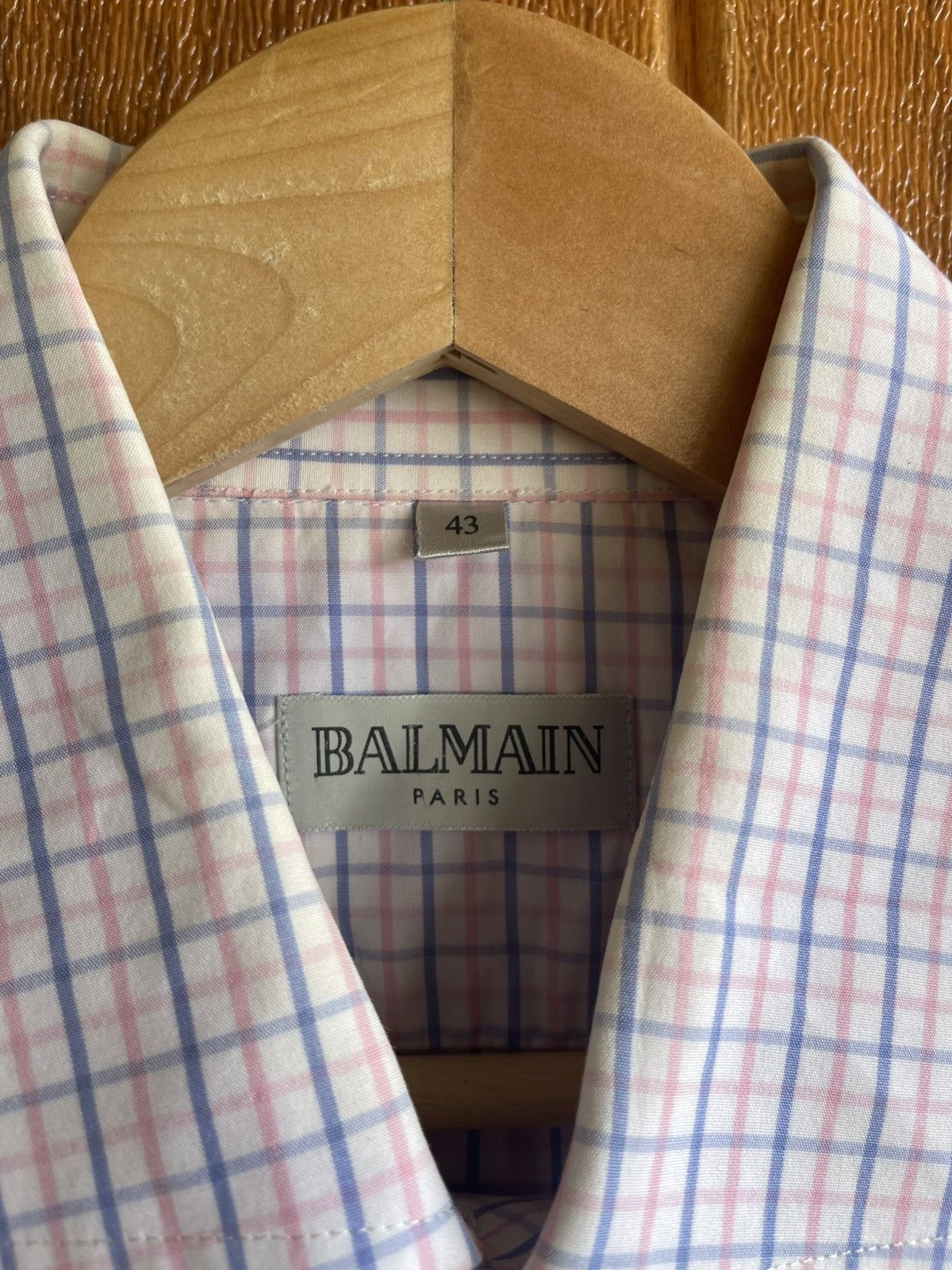 Balmain Vintage’90s🔥BALMAIN PIERRE🔥Square Short Shirt Button Up Size US L / EU 52-54 / 3 - 5 Thumbnail
