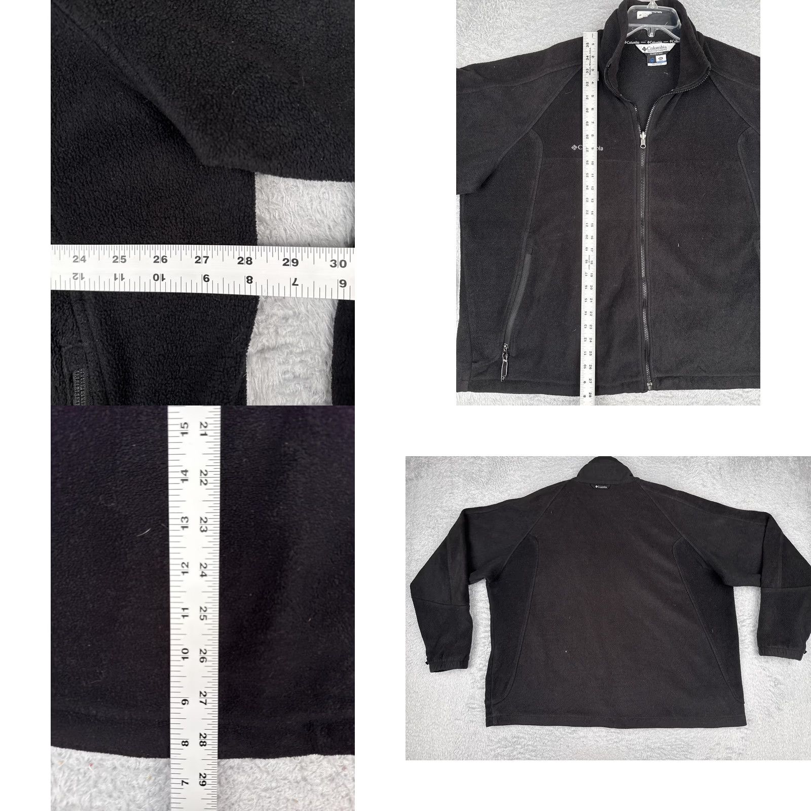 Vintage Columbia Fleece Jacket Mens 2XL Black Full Zip Pockets Interchange Outdoor Size US XXL / EU 58 / 5 - 8 Thumbnail