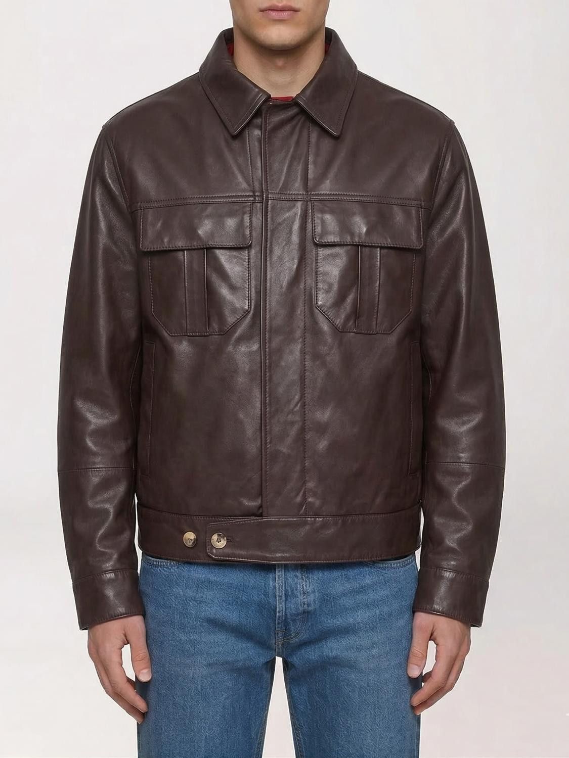 Brunello Cucinelli Brunello Cucinelli Jacket Men Red Size US L / EU 52-54 / 3 - 1 Thumbnail