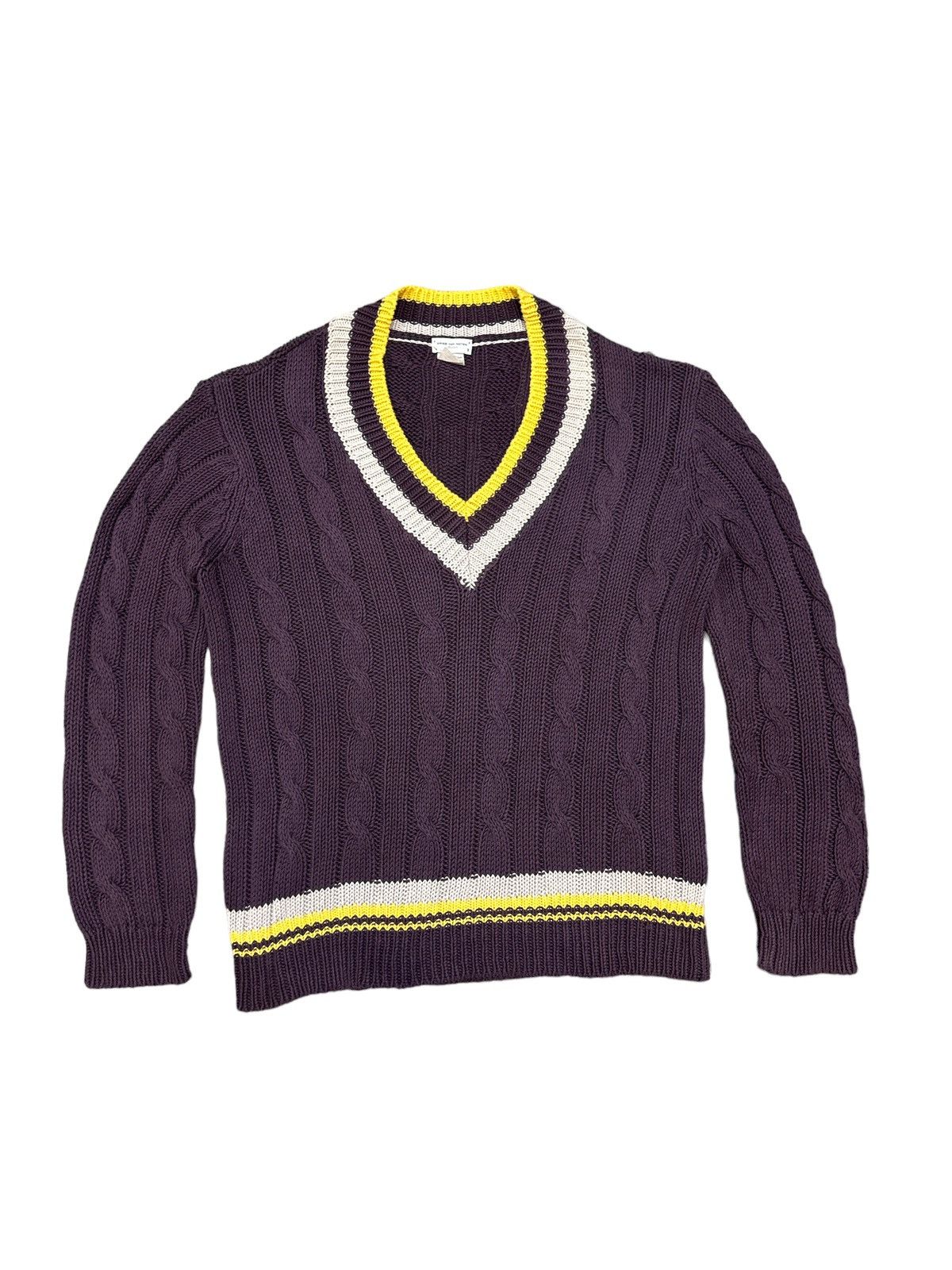 Dries Van Noten DRIES VAN NOTEN MANUS CABLE-KNIT KNITWEAR SWEATER Size US M / EU 48-50 / 2 - 1 Thumbnail