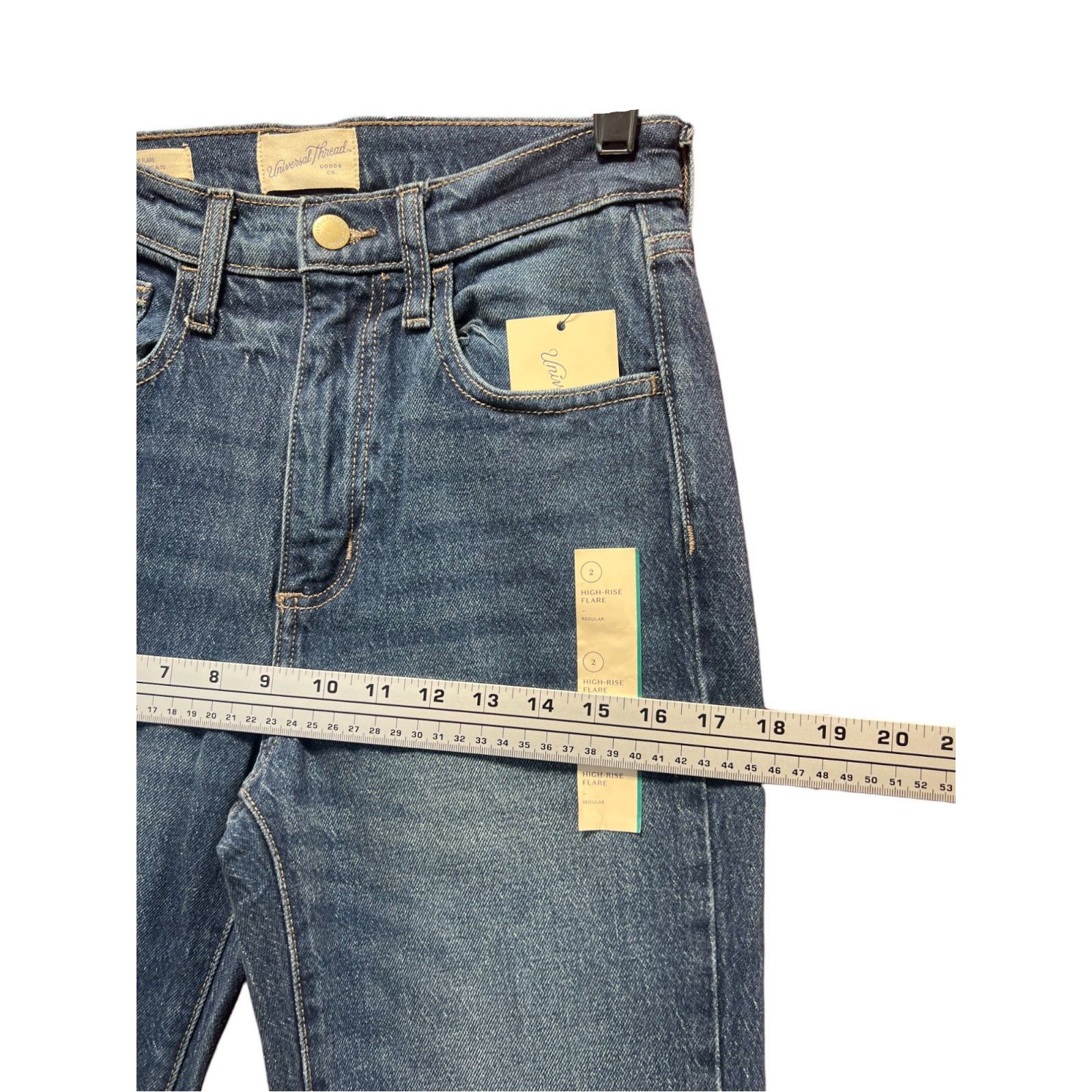 Other Universal Thread - Women's High Rise Flare - Fitted Hip And Size 26" / US 2 / IT 38 - 4 Thumbnail