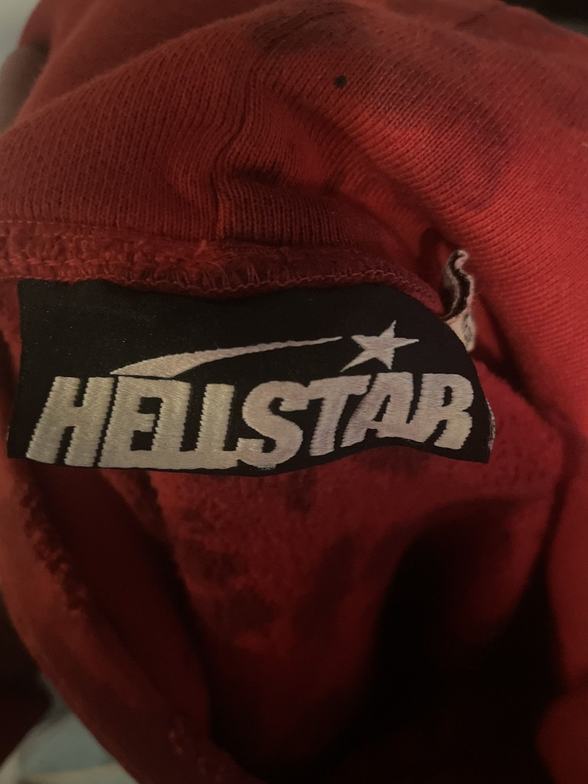 HELLSTAR Hellstar Sports Tie-Dye Skull Hoodie 'Red' ~ Size US M / EU 48-50 / 2 - 3 Thumbnail