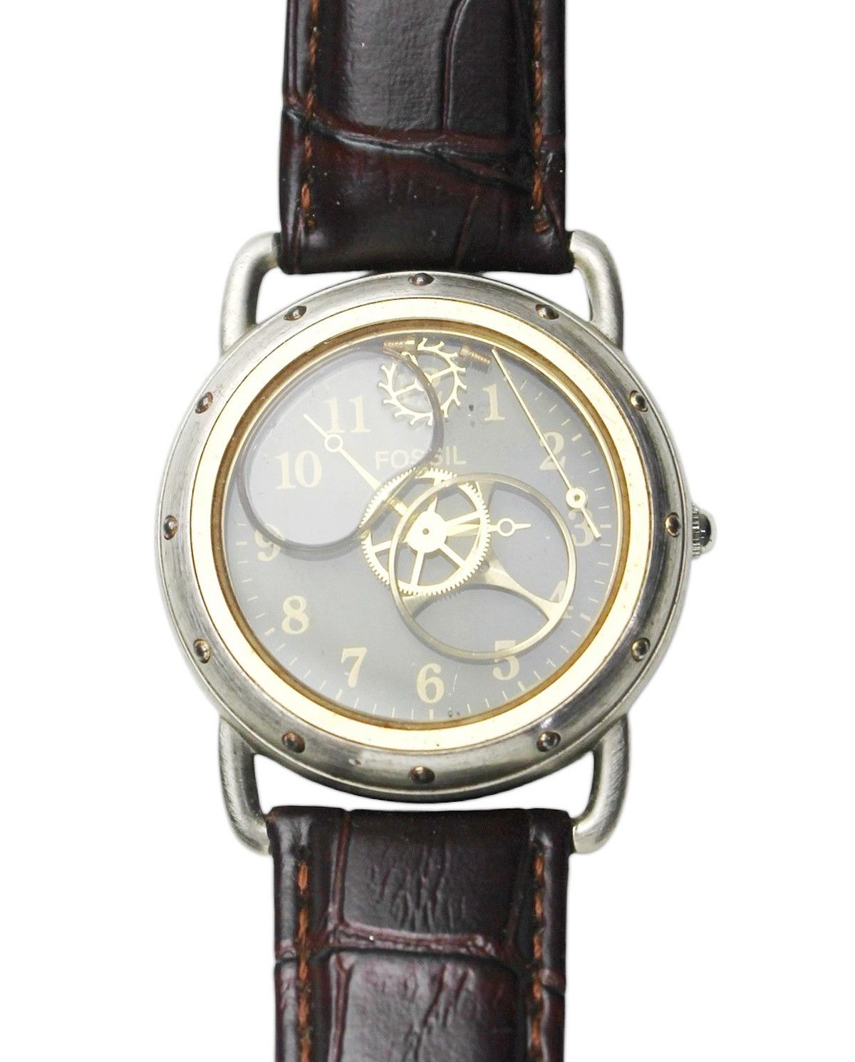 Vintage 2000S FOSSIL STEAMPUNK ANALOG WATCH Size ONE SIZE - 5 Thumbnail