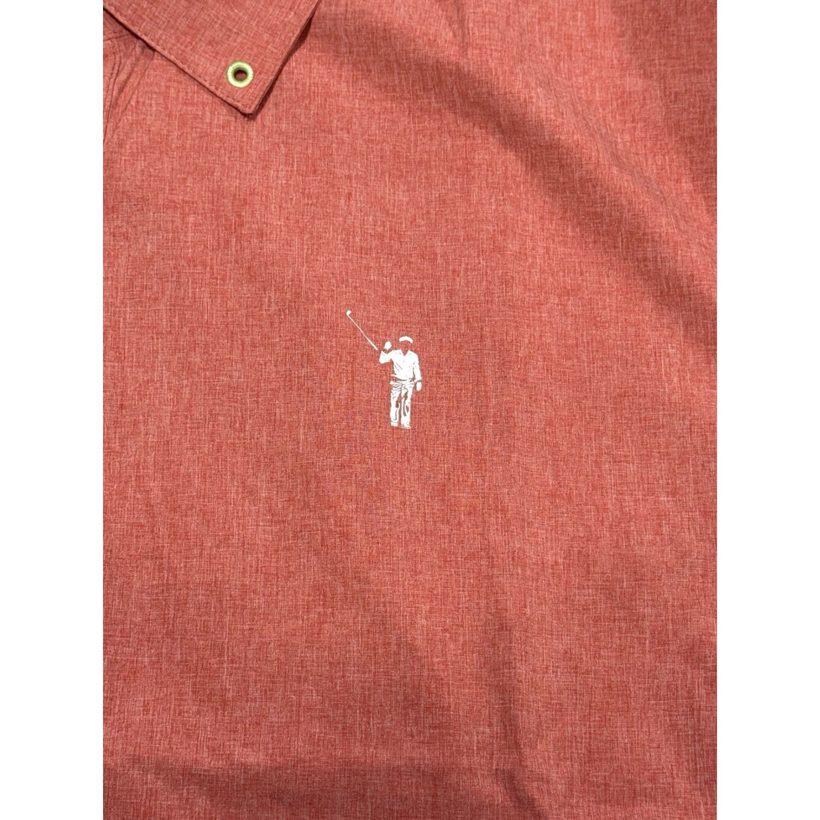 Vintage William Murray Golf Stretch Button Down Long Sleeve Shirt Mens XL Button-Up Knit Solid Size US XL / EU 56 / 4 - 4 Thumbnail