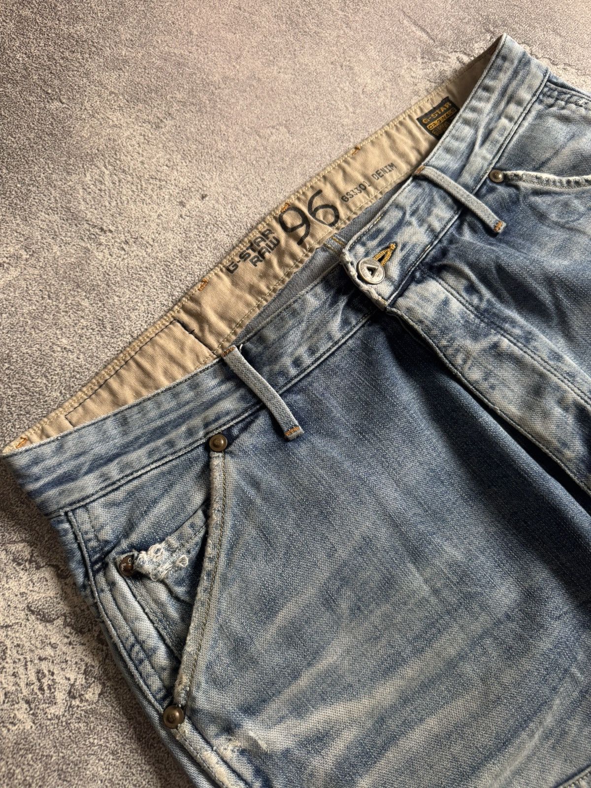 G-Star G star raw 36/36 elwood heritage embro baggy pants jeans y2k Size US 36 / EU 52 - 11 Thumbnail