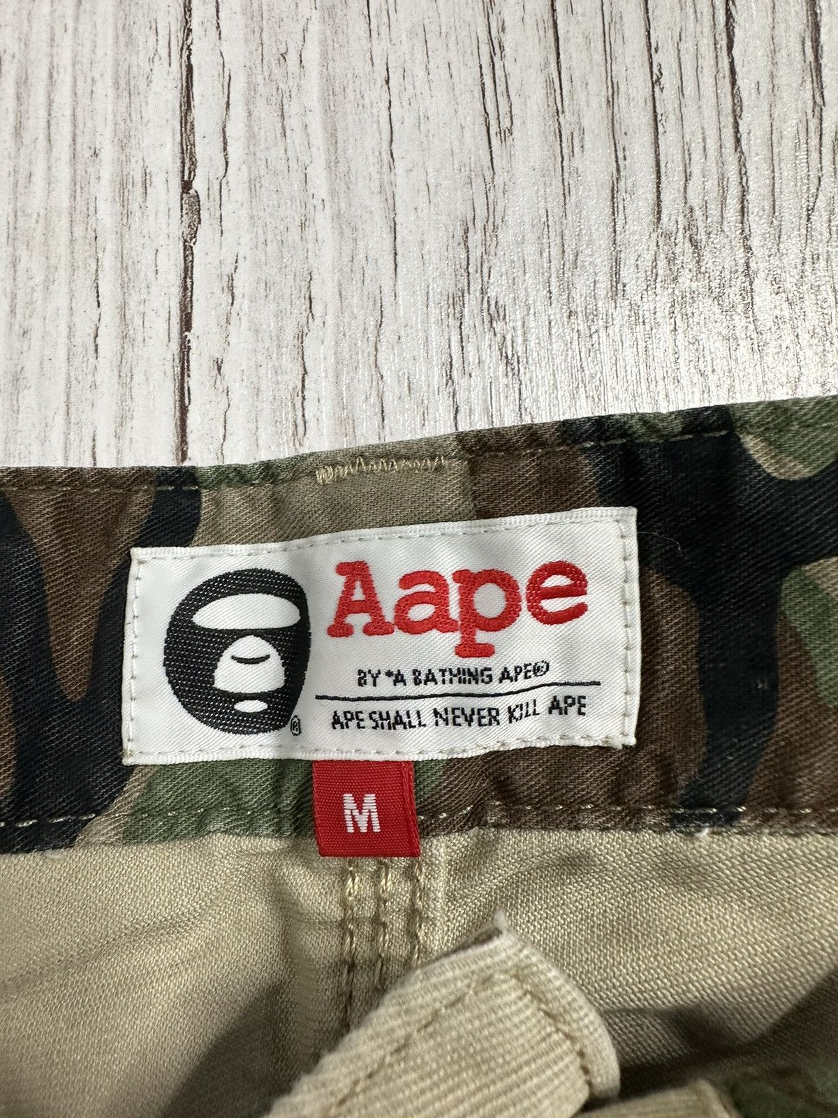 Aape Vintage carpenter shorts A Bathing Ape bape Size US 32 / EU 48 - 8 Thumbnail