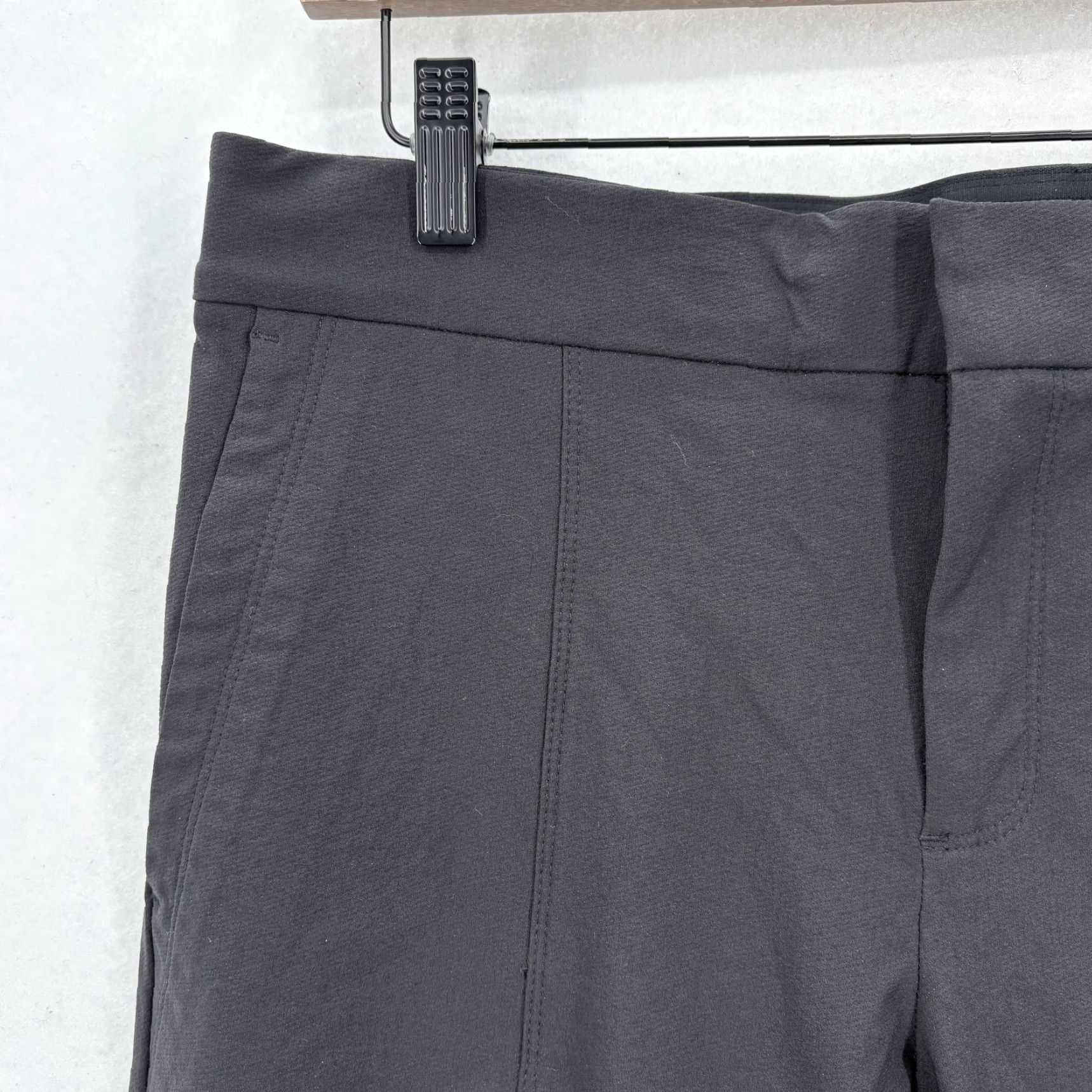 Athleta Athleta Wander Stash Skinny Pants Womens 8 Black Stretch Nylon Ankle Gym & Travel Size 30" / US 8 / IT 44 - 3 Thumbnail