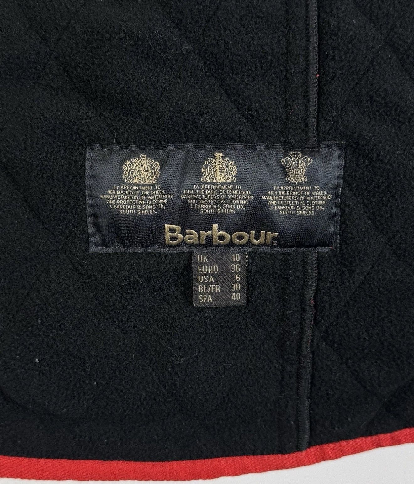 Barbour Barbour International Quilted Full Zip Jacket Women’s Red Size M / US 6-8 / IT 42-44 - 14 Thumbnail