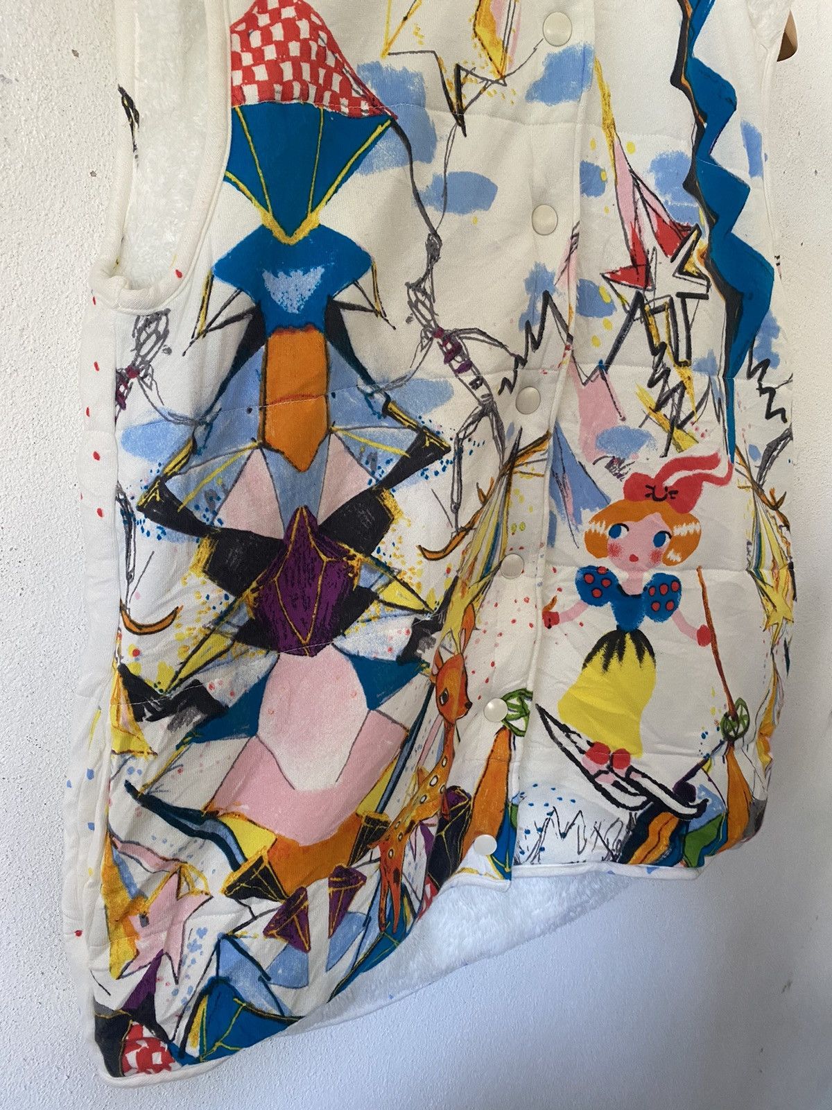 Issey Miyake × Ne-Net × Tsumori Chisato Tsumori Chisato Vests Jacket Limited Art Design🔥 Size M / US 6-8 / IT 42-44 - 3 Thumbnail