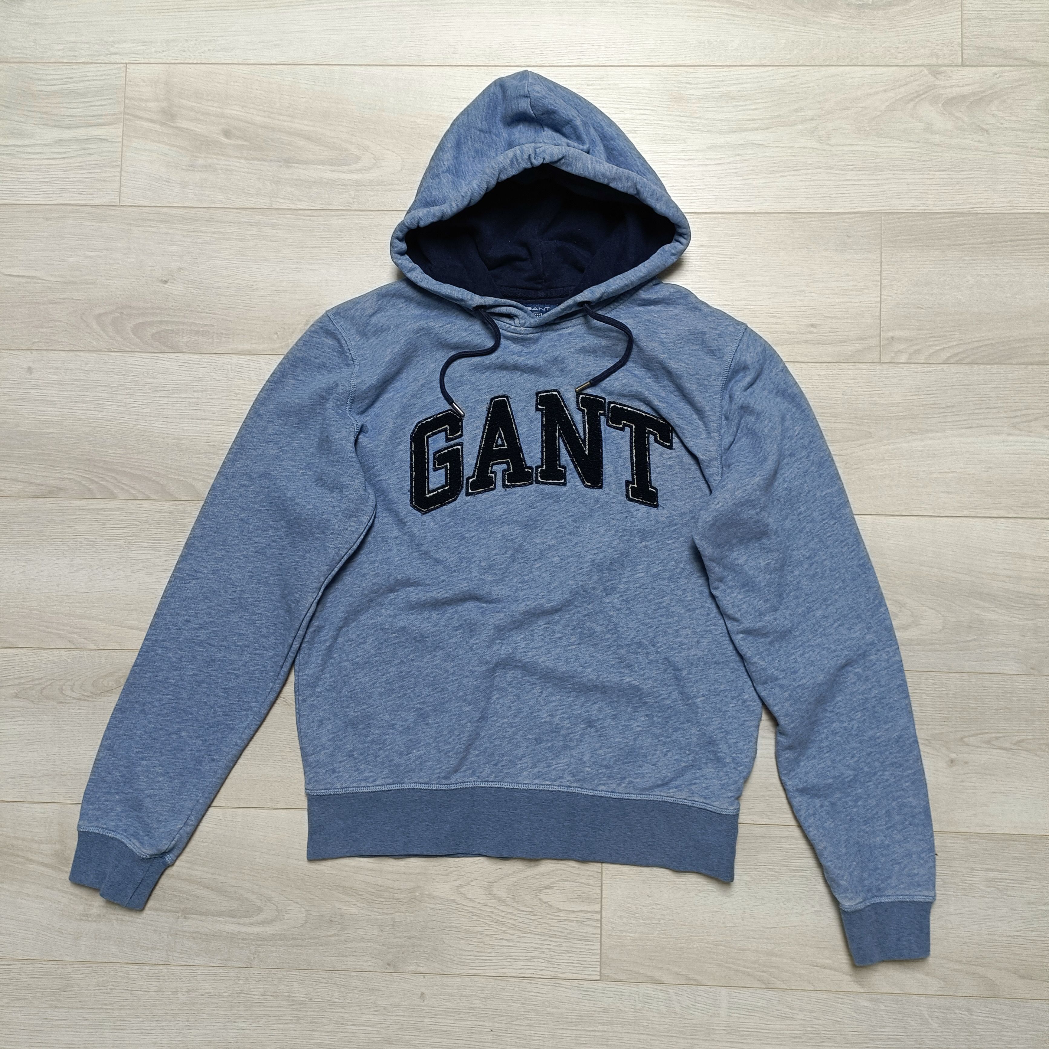 Gant Men's Blue Cotton Hoodie ! Size US M / EU 48-50 / 2 - 1 Thumbnail