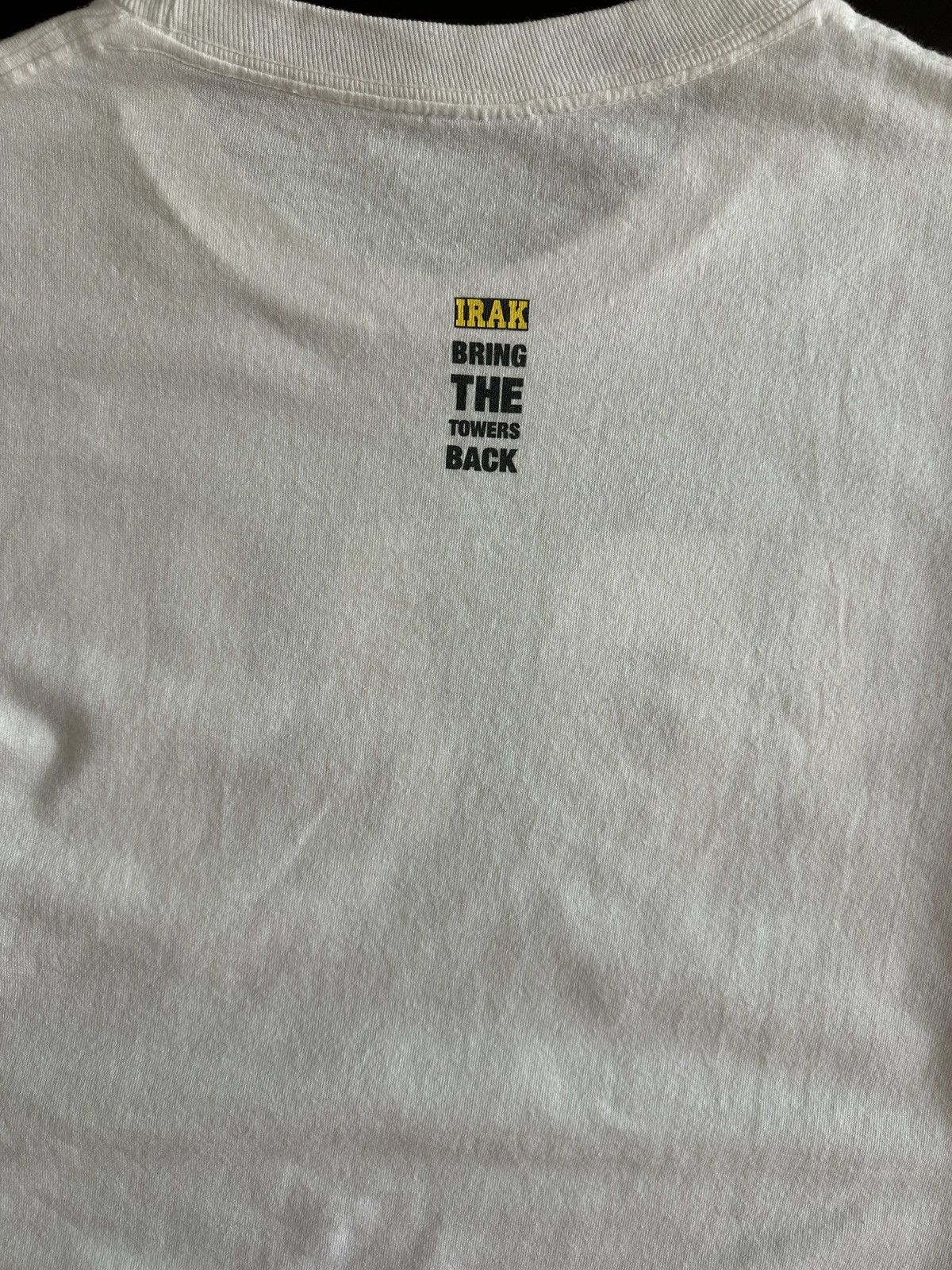 IRAK IRAK New York “Bring The Towers Back” Tee Size US L / EU 52-54 / 3 - 4 Thumbnail