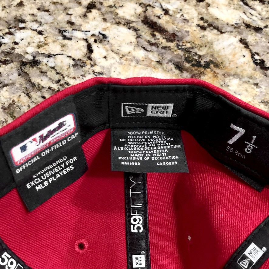 New Era St. Louis Cardinals New Era 59FIFTY Low Profile Hat 7 1/8 Size ONE SIZE - 5 Thumbnail